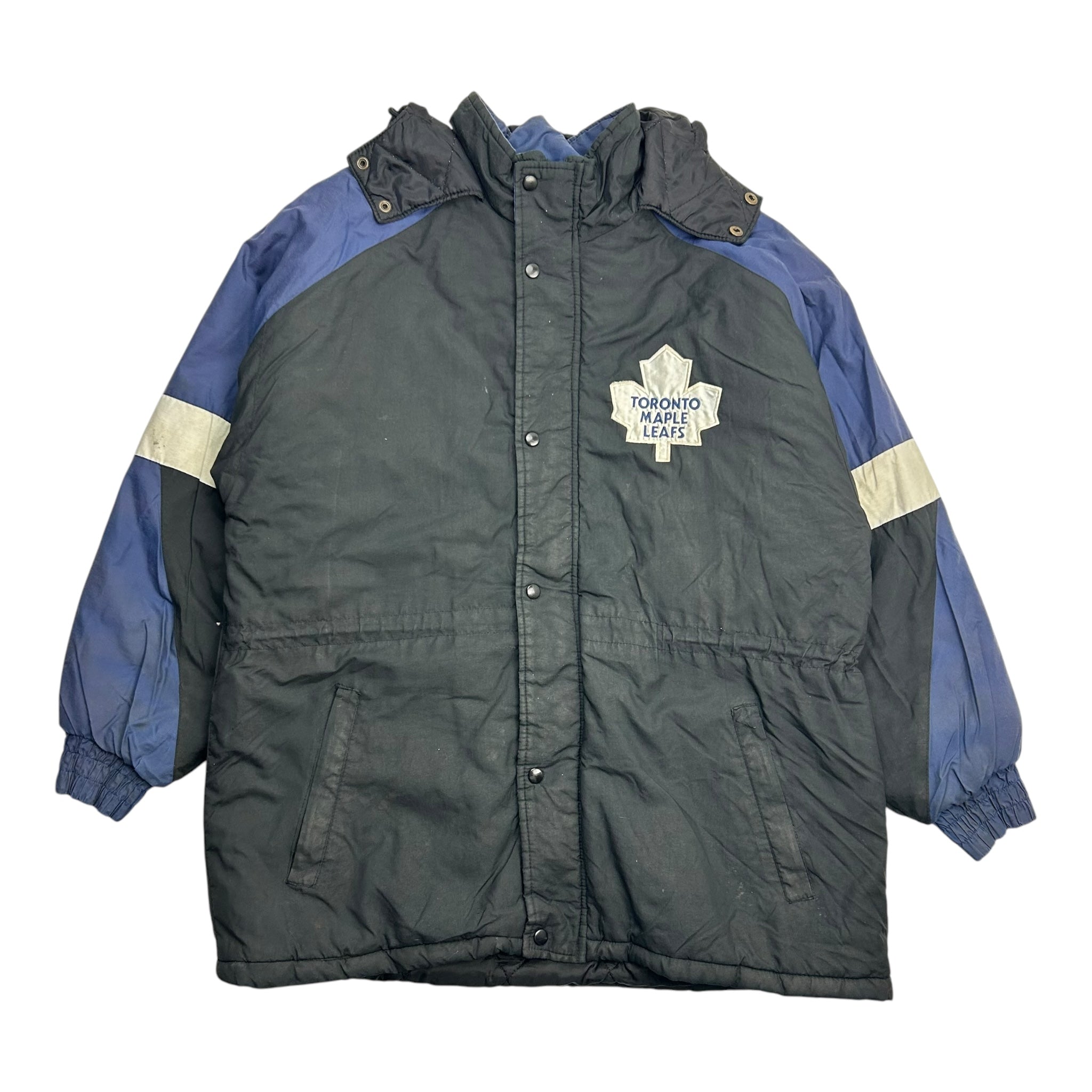 Vintage Toronto Maple Leafs Chalk Line Parka Jacket