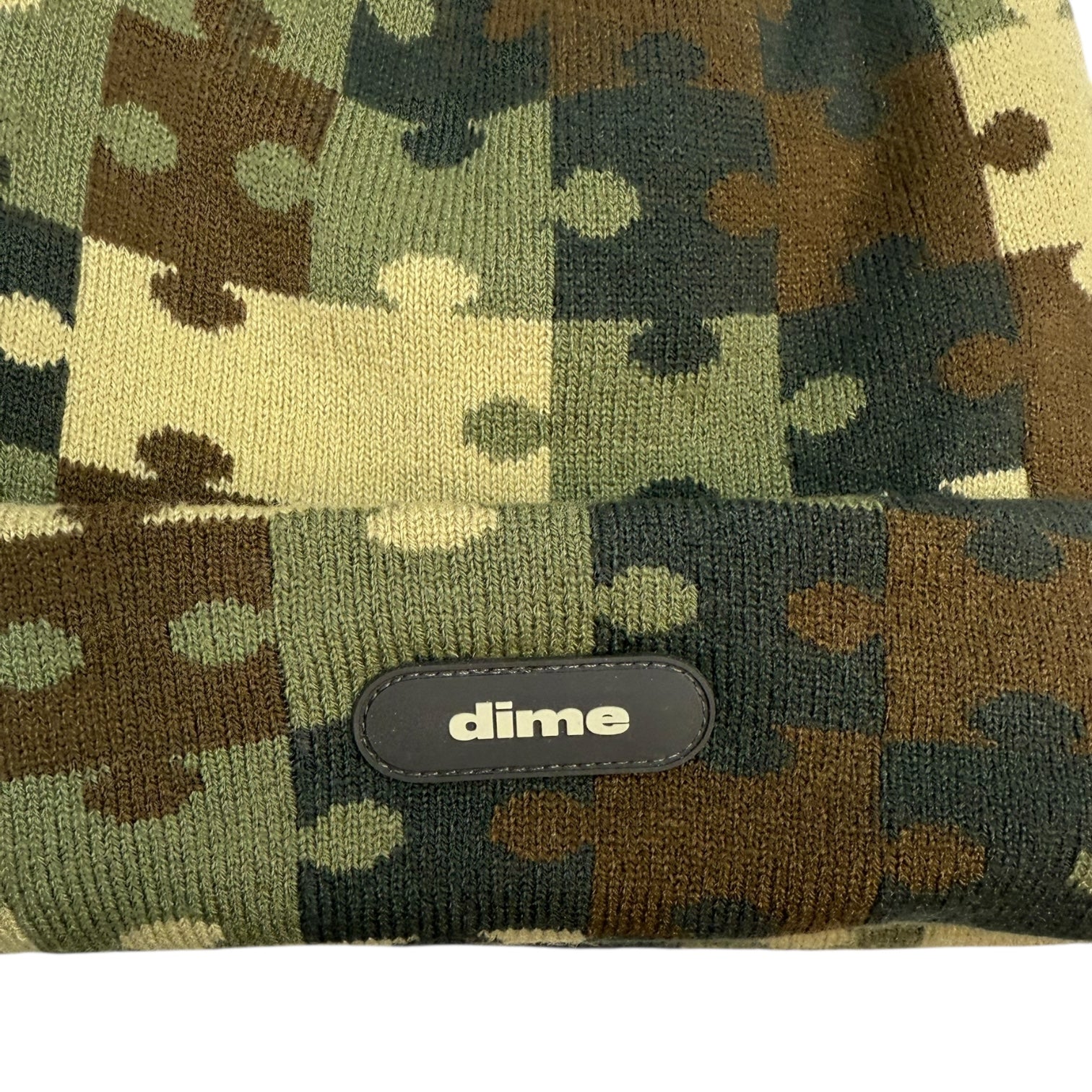 Dime Puzzle Fold Beanie Camo