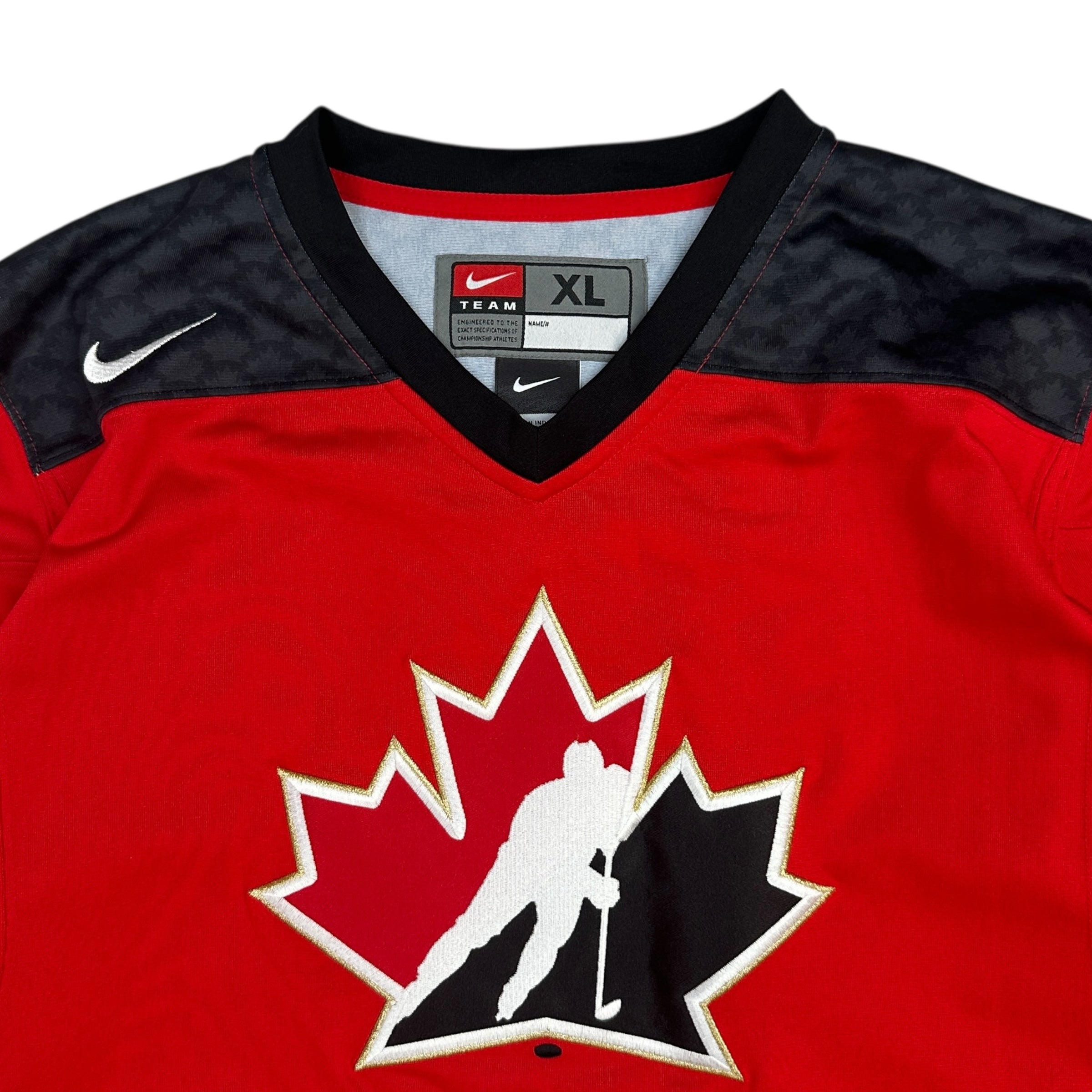 Vintage Nike Womens Team Canada Jersey Red