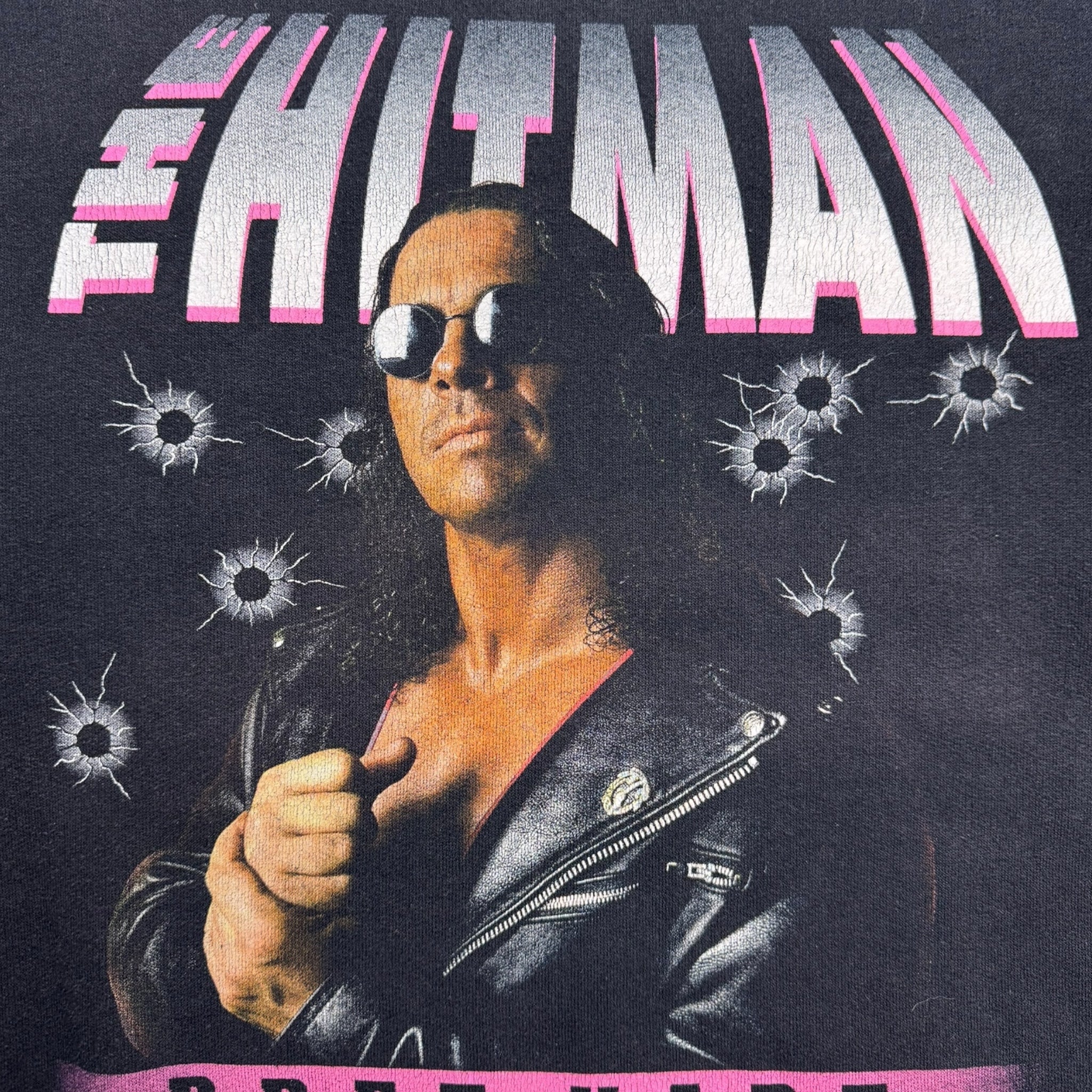 1998 Bret “The Hitman” Hart Bullet Crewneck