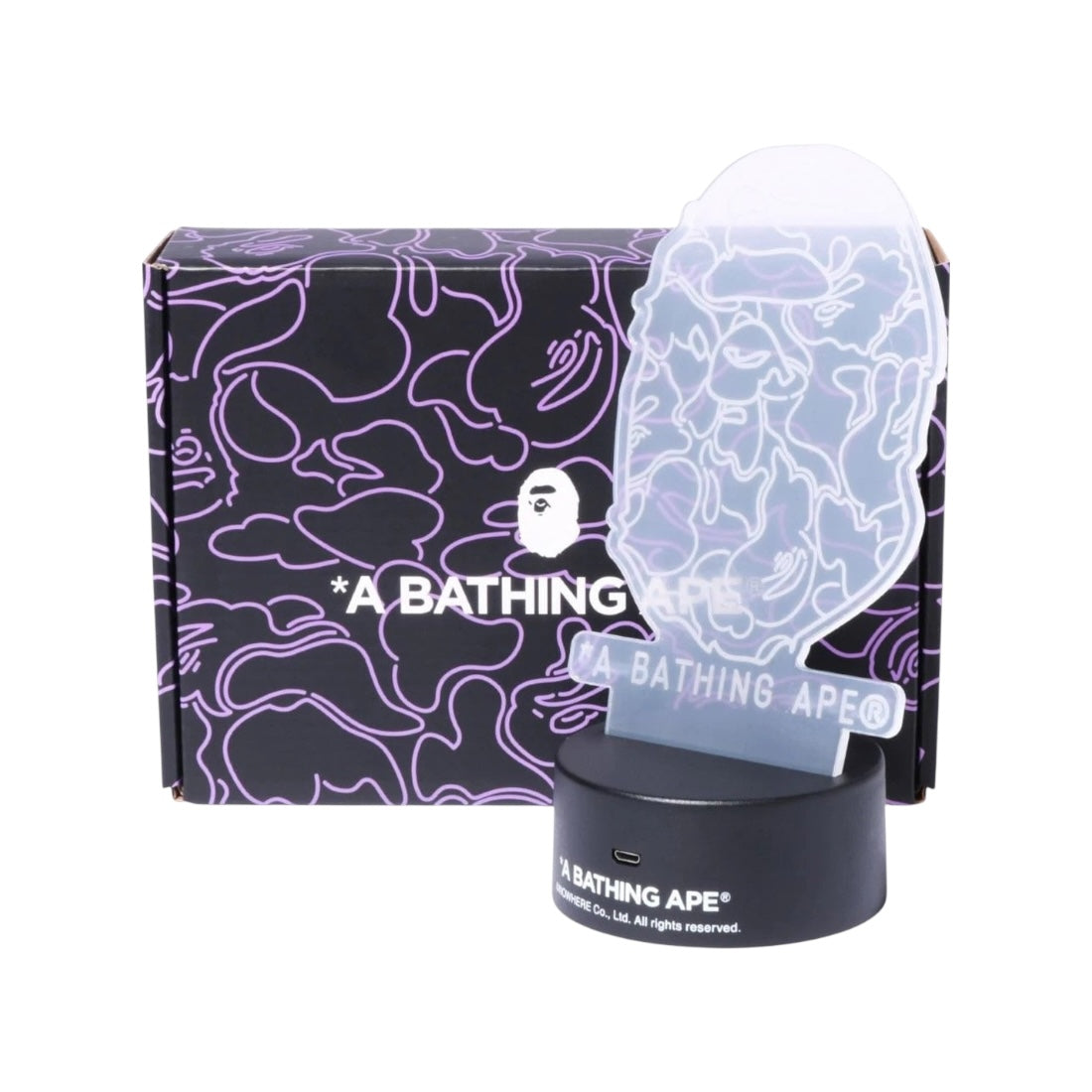 BAPE Ape Head Neon Sign