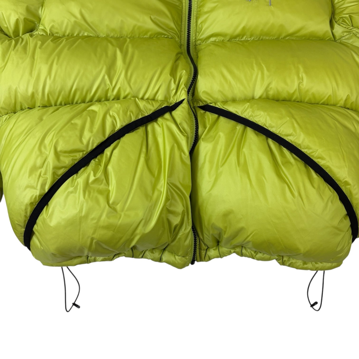 Stussy Nylon Down Puffer Jacket Neon