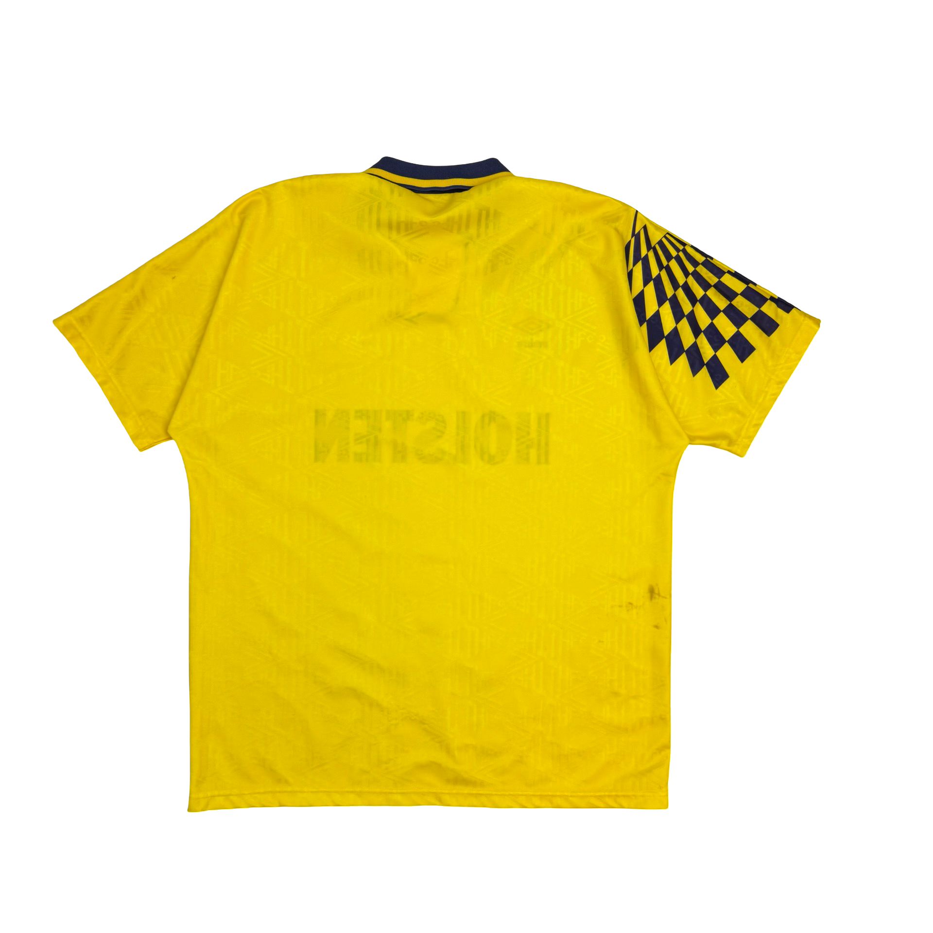 Vintage Umbro 1991-95 Tottenham Away Jersey Yellow