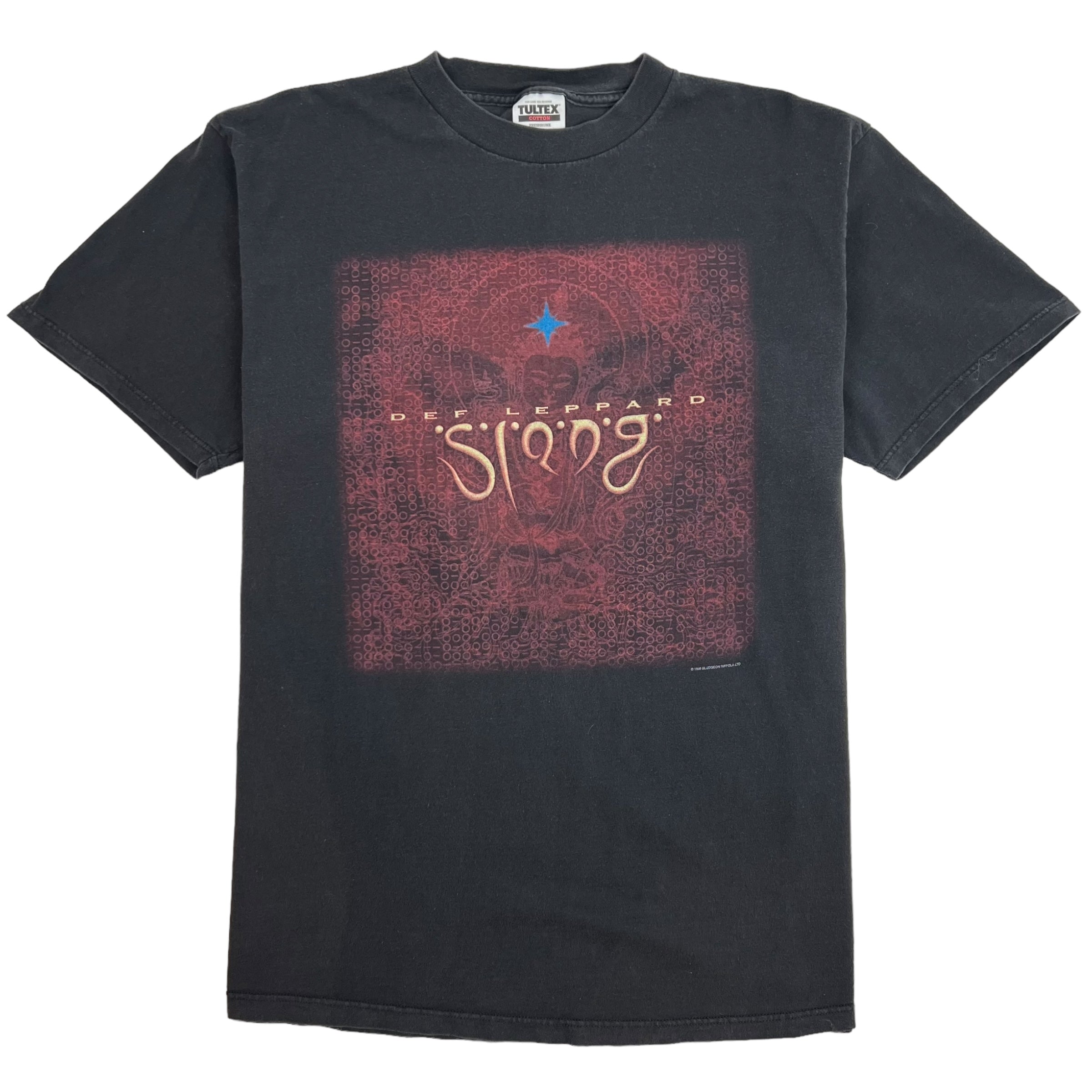 1996 Def Leppard Black Slang Tour Shirt