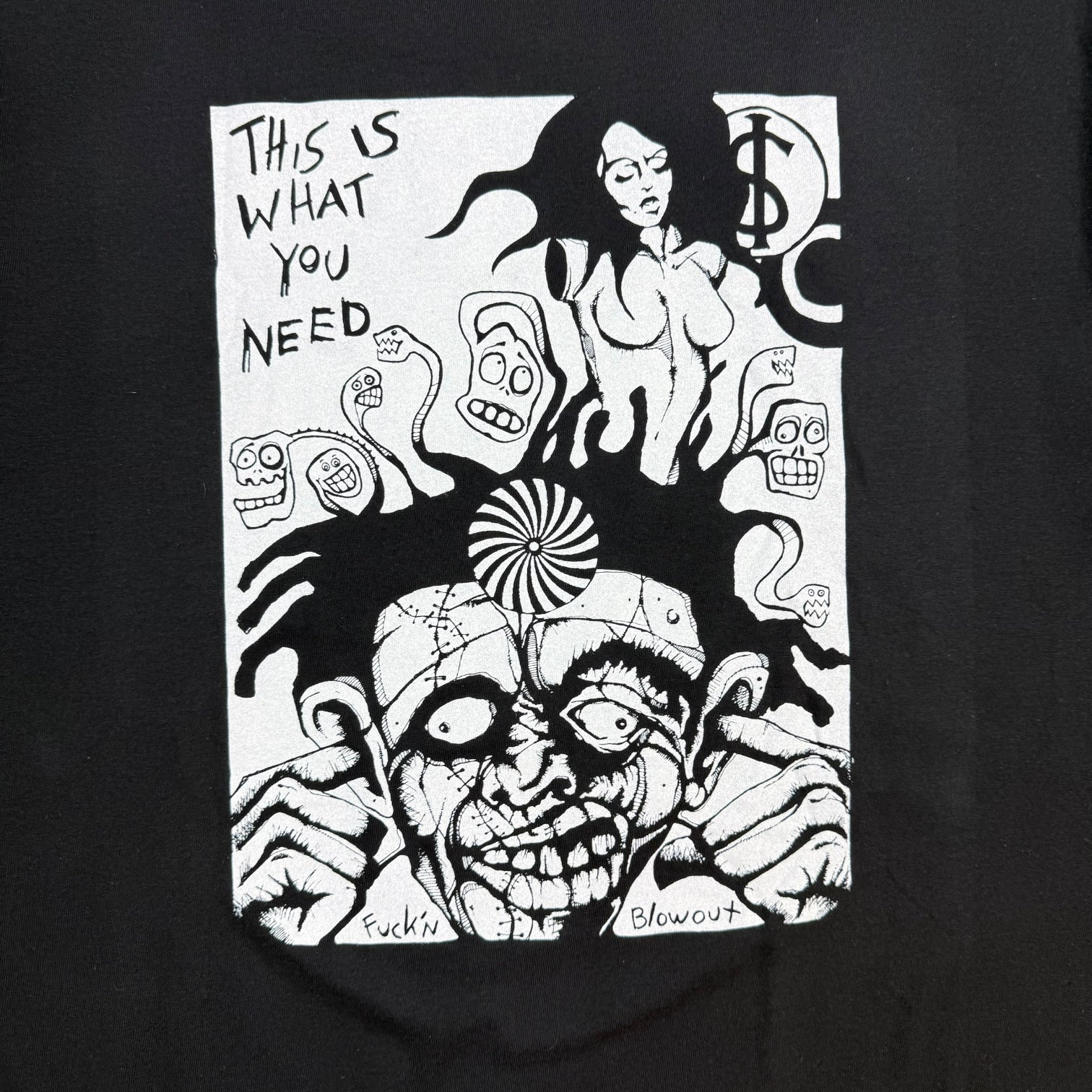 Supreme Rob Zombie Blowout Tee Black
