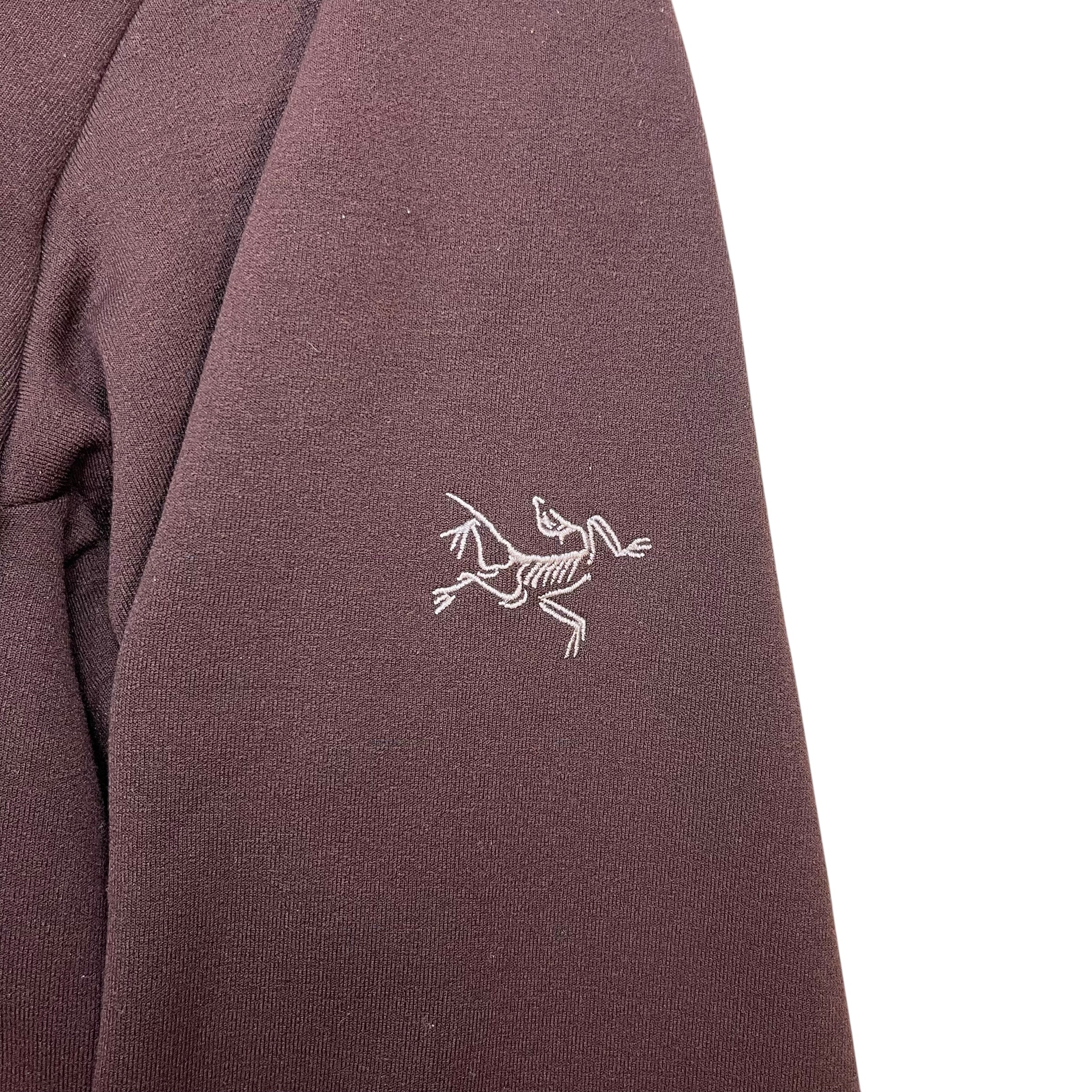 Arc’teryx Quarter Zip Burgundy Red