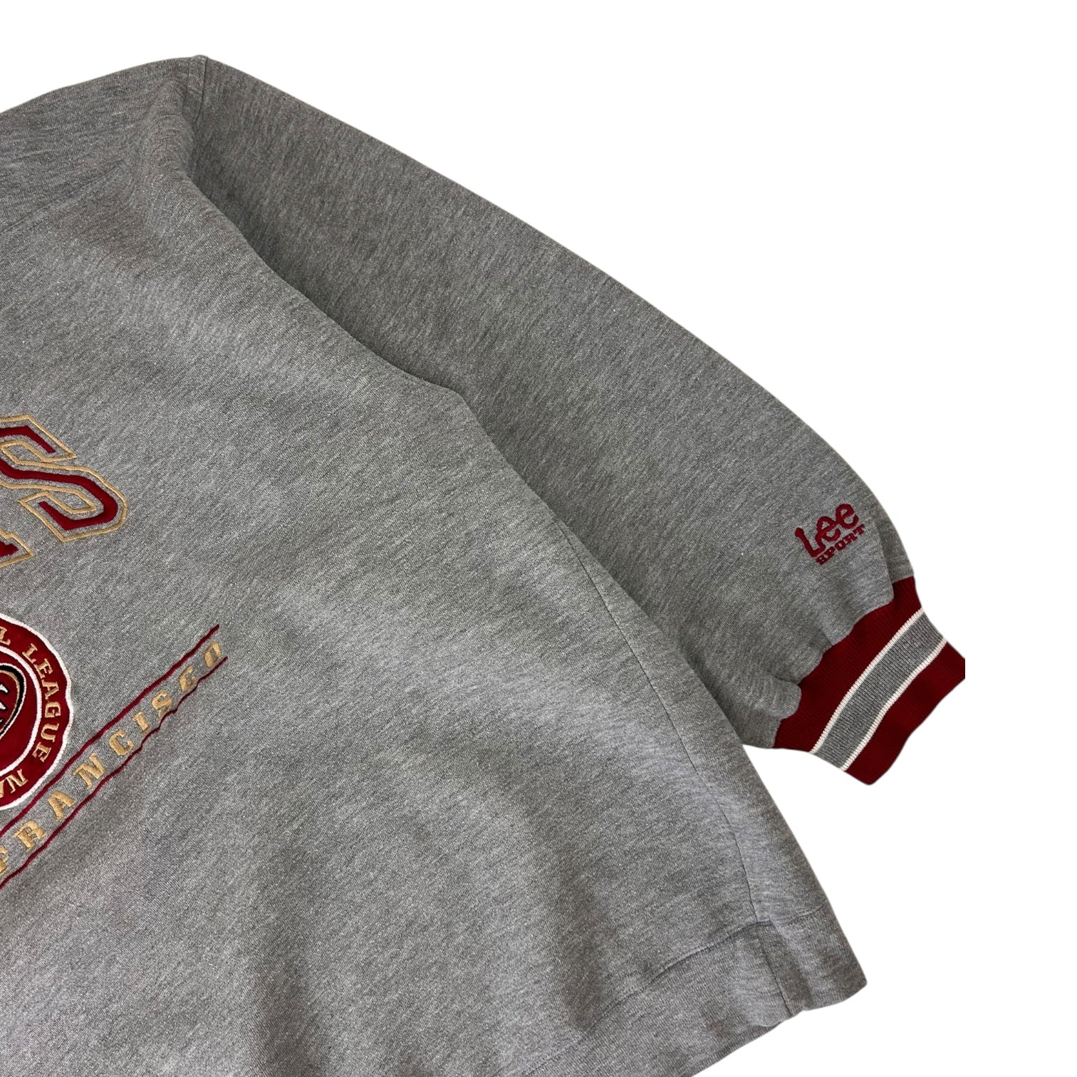 Vintage San Francisco 49ers Crewneck Sweater Navy