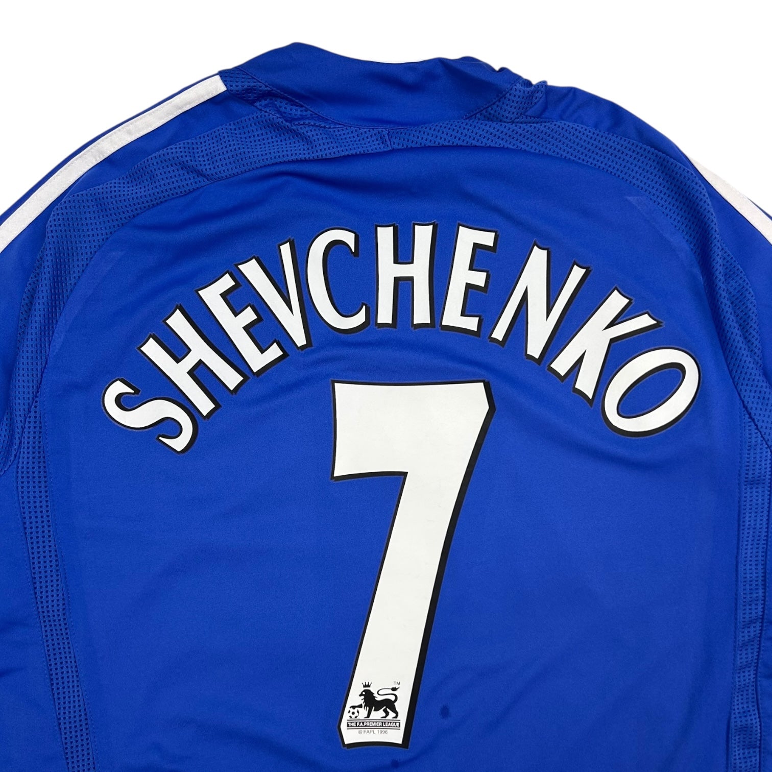 Vintage Adidas Shevchekno 2006-2008 Chelsea Home Jersey Blue/White