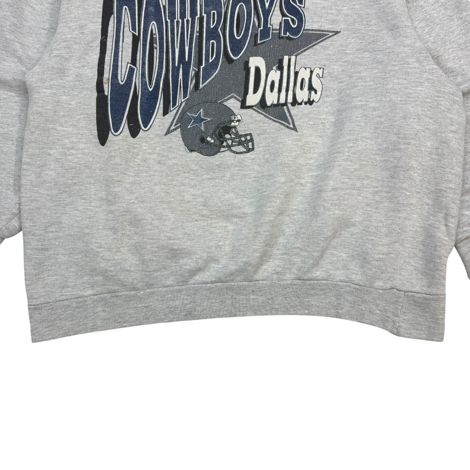 Vintage Dallas Cowboys Crewneck Grey
