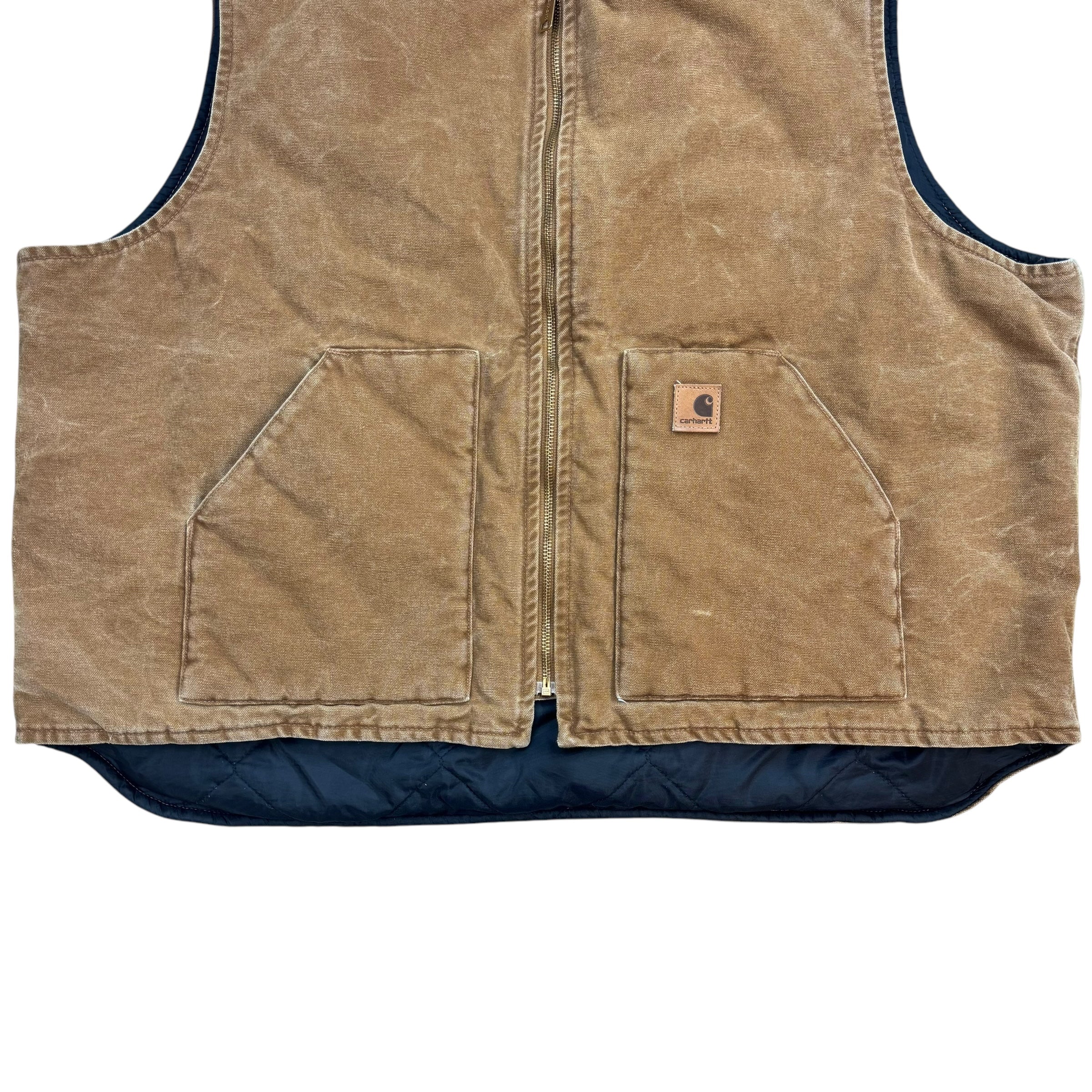 Vintage Carhartt Vest Brown