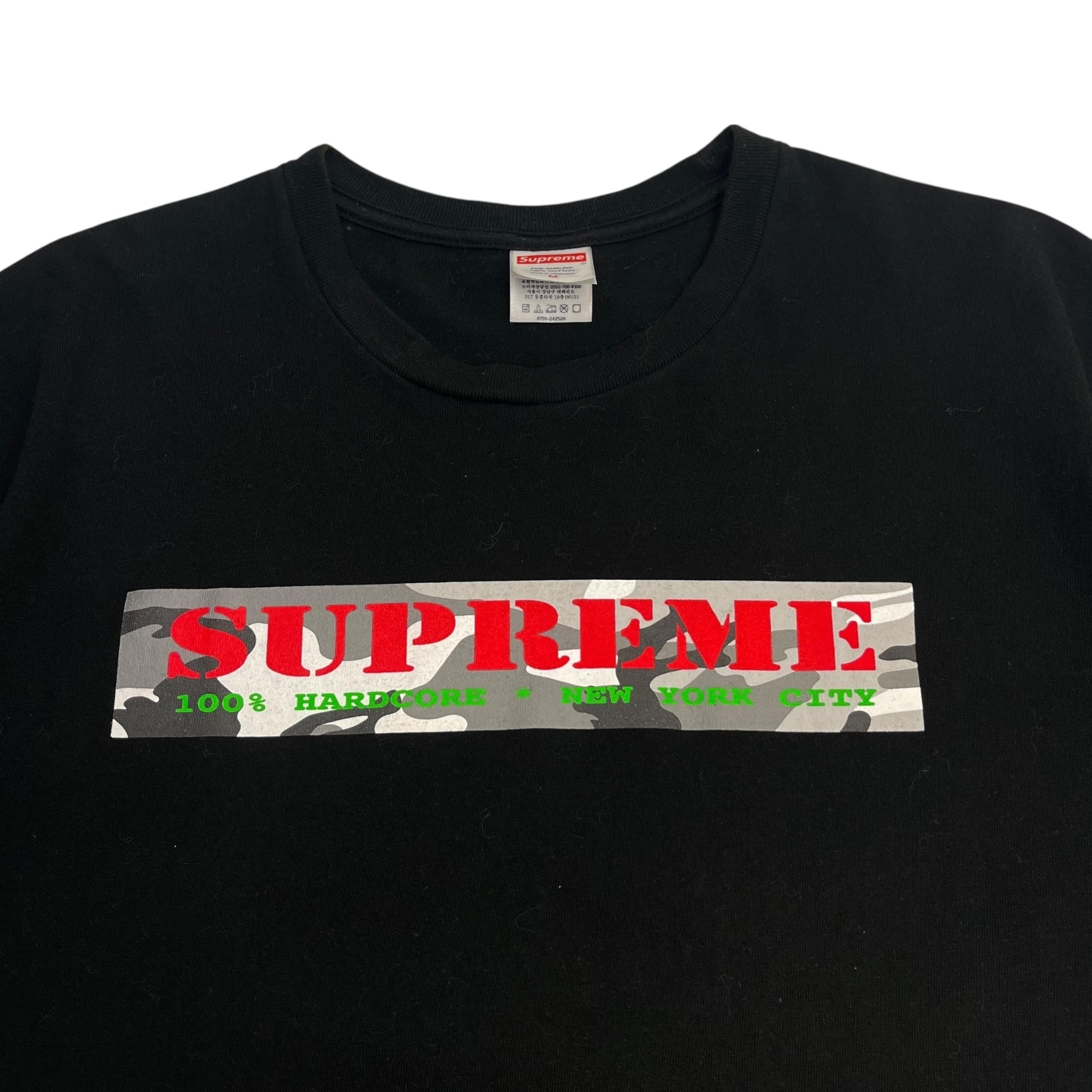 Supreme Hardcore T-Shirt Black