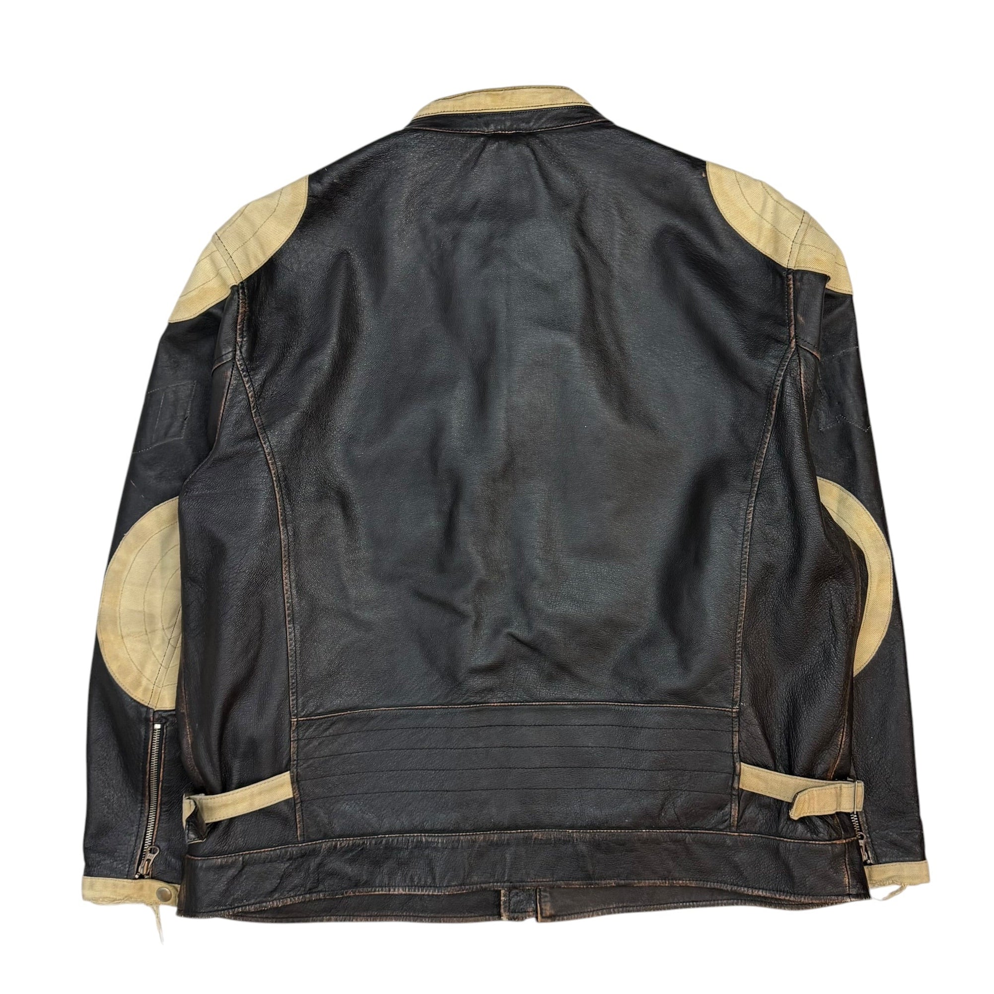 Vintage Denver Hayes Leather Jacket Black