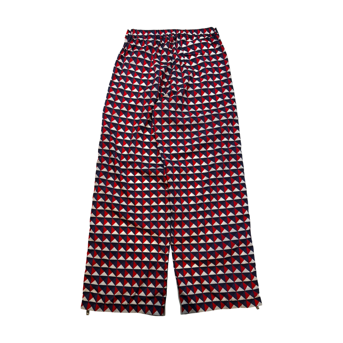 Valentino Nylon Printed Geometric Pants