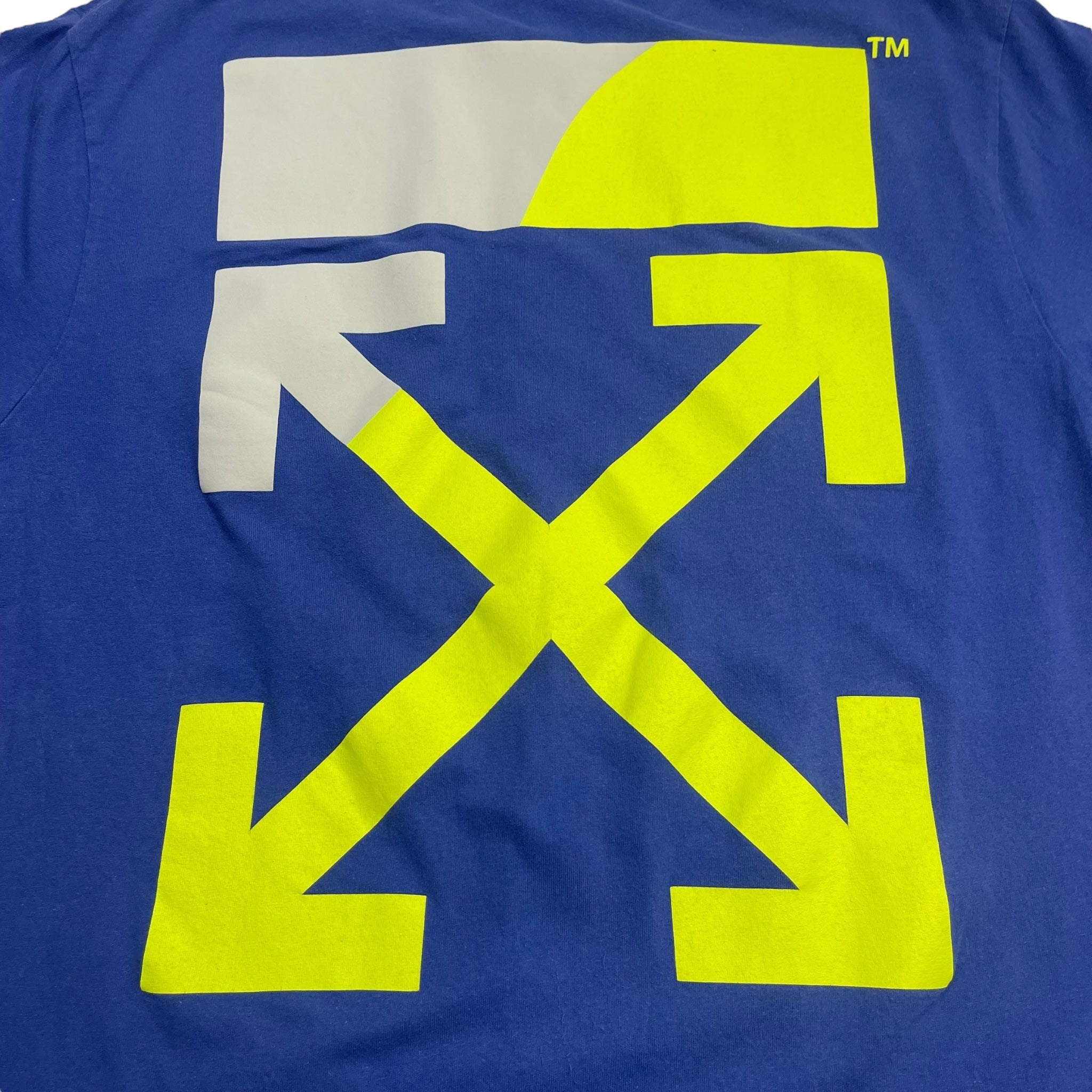 Off White Arrows Graphix T-Shirt Purple