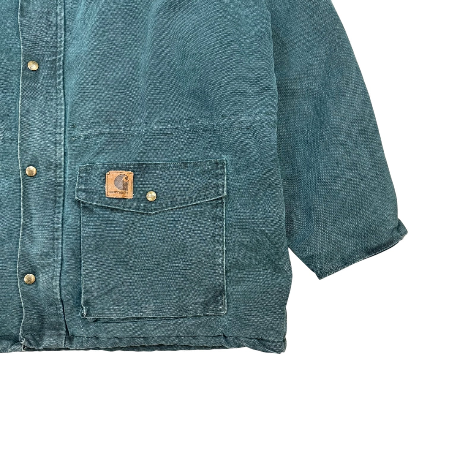 Vintage Carhartt Chore Jacket Green