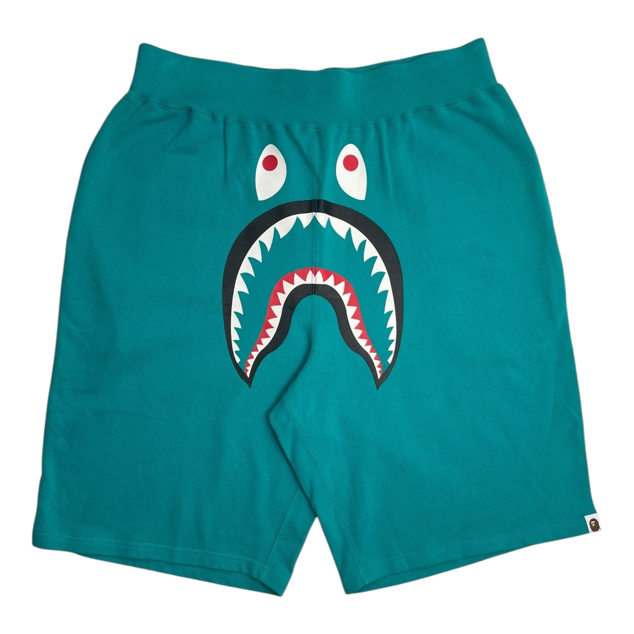 Bape Shark Sweatshort Teal