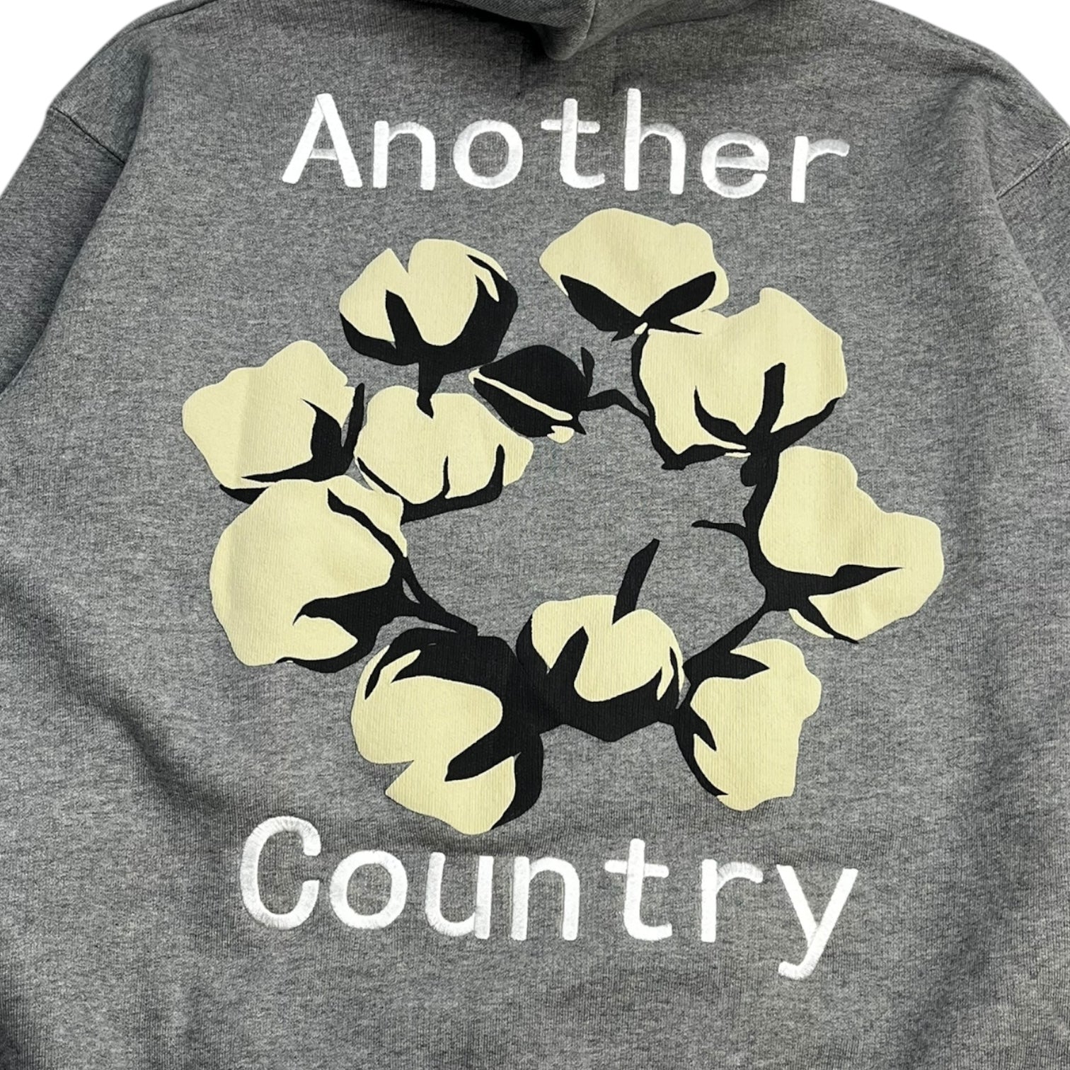 Denim Tears x CPFM Cactus Tears Hoodie Grey