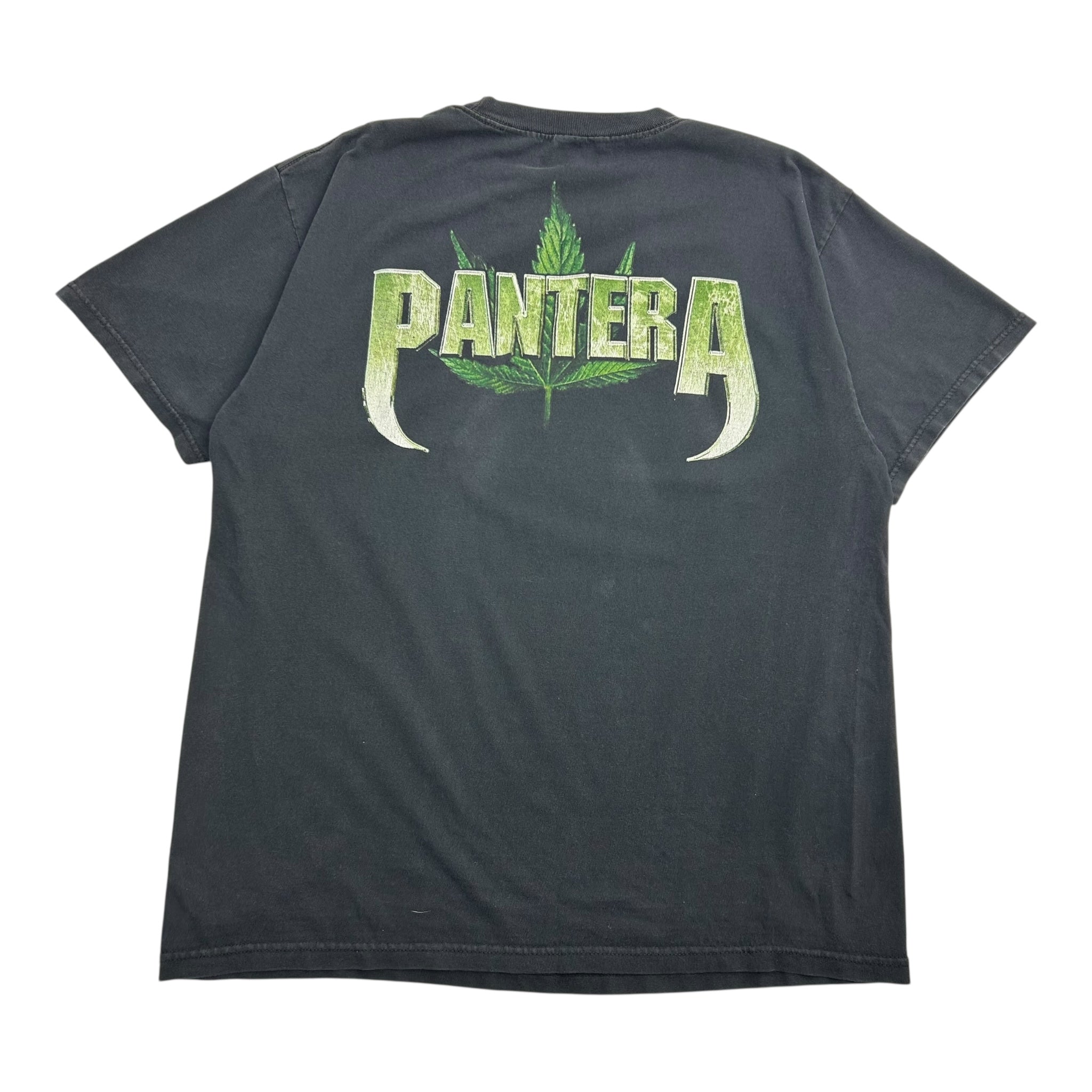 2002 Pantera Cannabis Tee Black