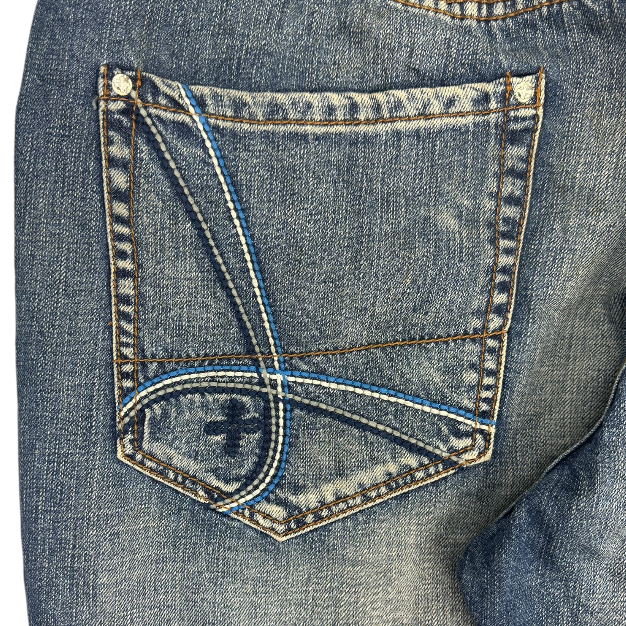 Y2K Rocawear Embroidered Denim Bottoms