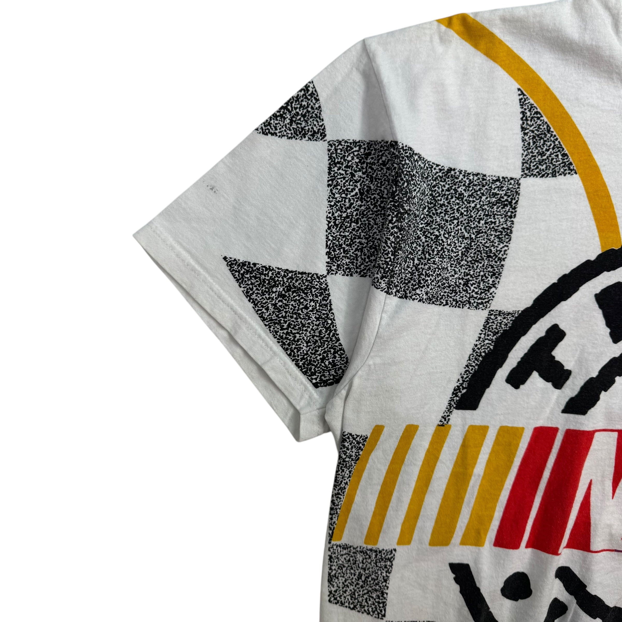 Vintage Nascar Team USA Tee White