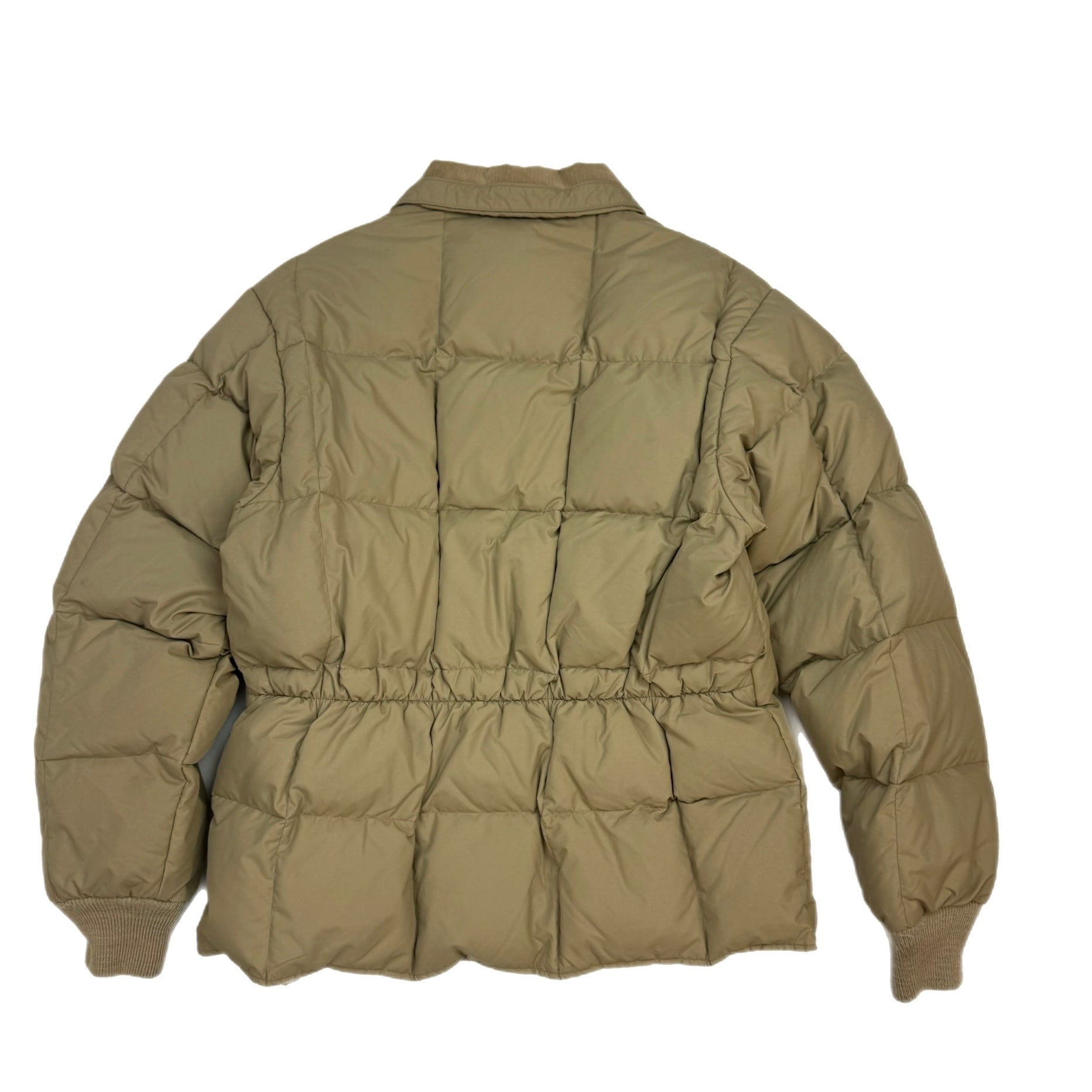 Vintage 1980s L.L. Bean Down Puffer Jacket Beige