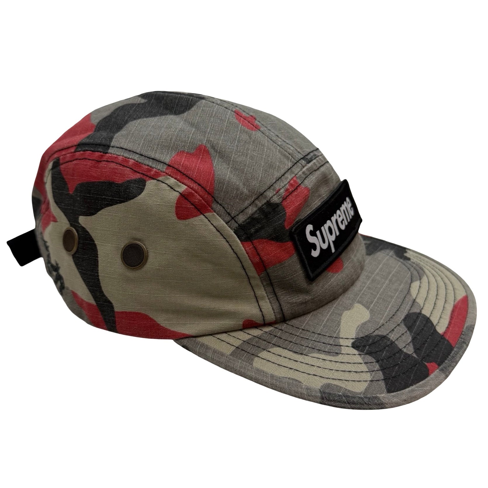 Supreme Military Camp Cap Red Camo