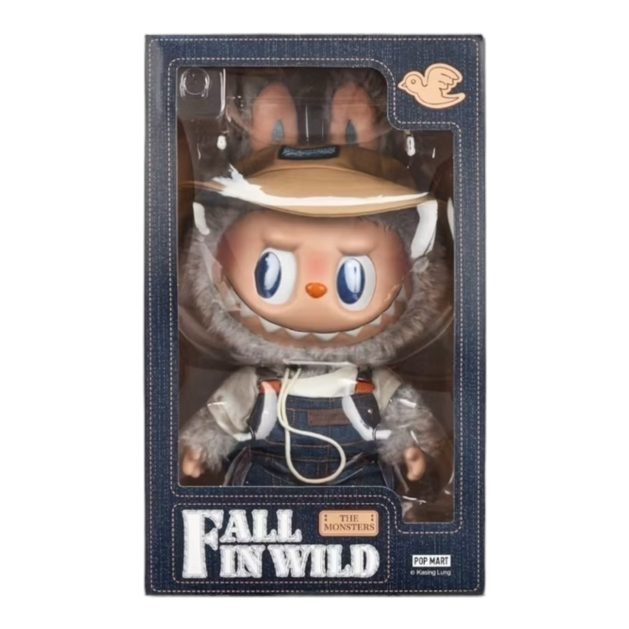 Pop Mart LABUBU The Monsters Fall In Wild Vinyl Plush Doll