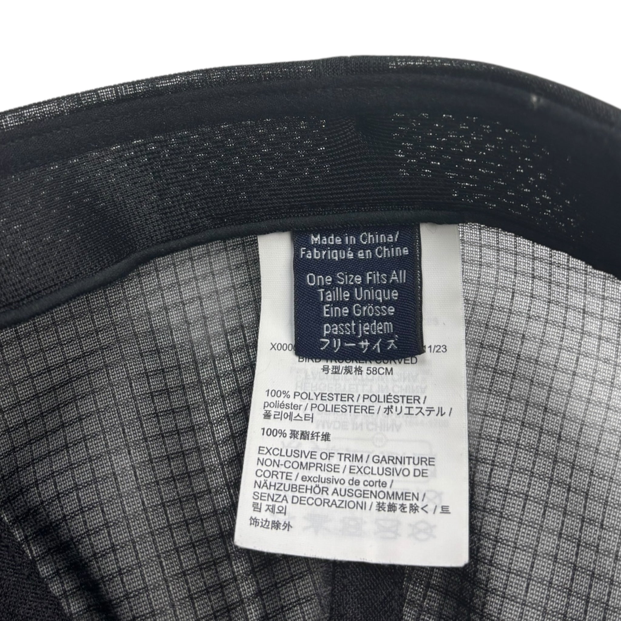 Arc’teryx Bird Trucker Curved Hat Black