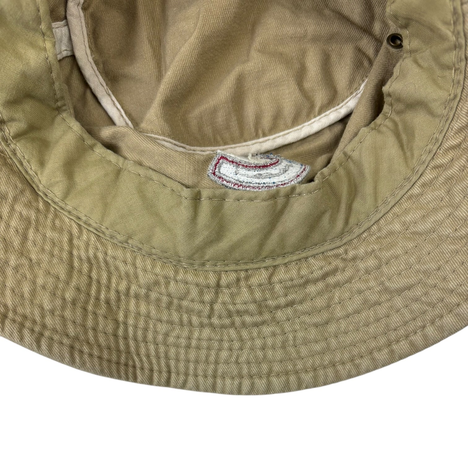 Vintage Vancouver Canucks Bucket Hat Tan