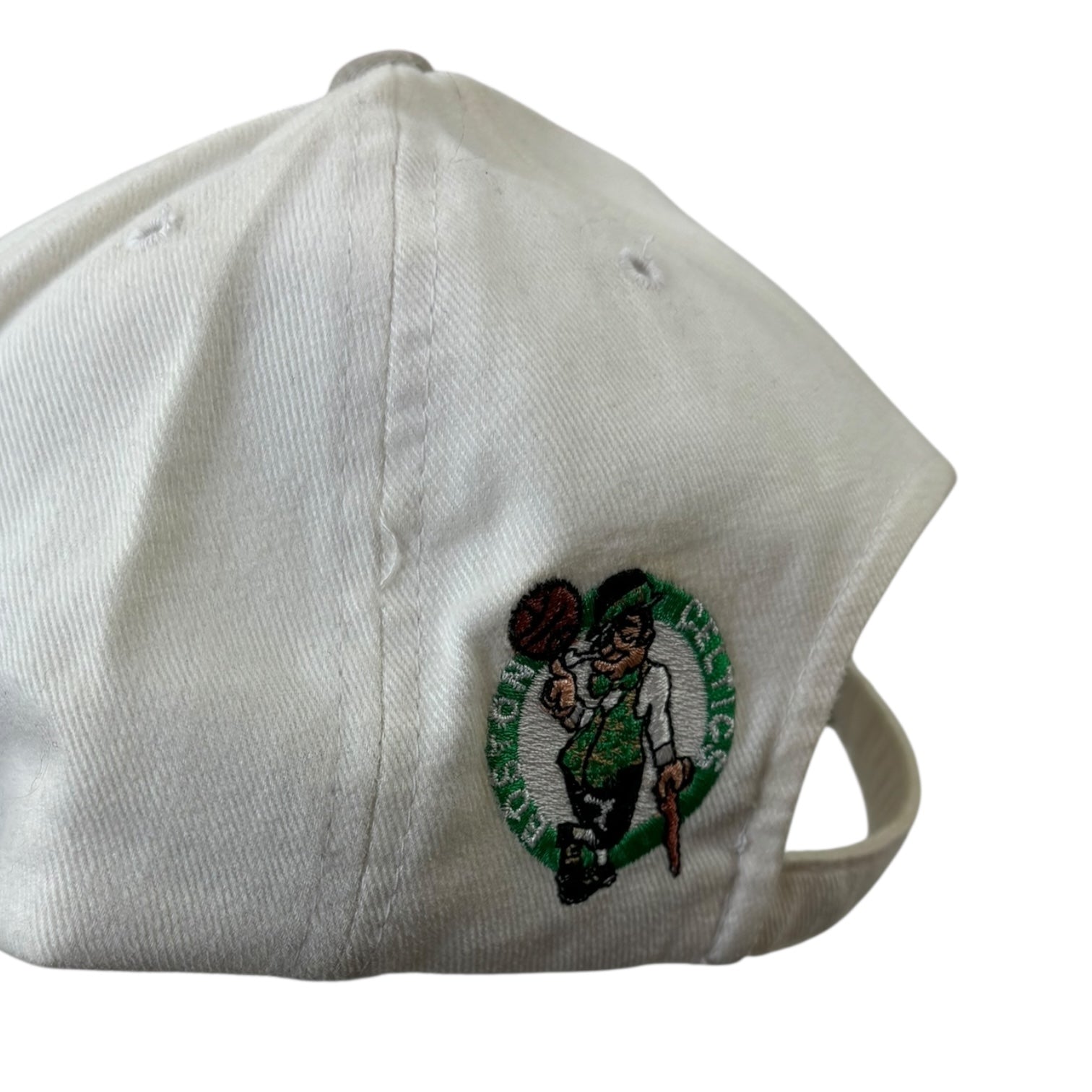 Vintage Boston Celtics SnapBack Hat White