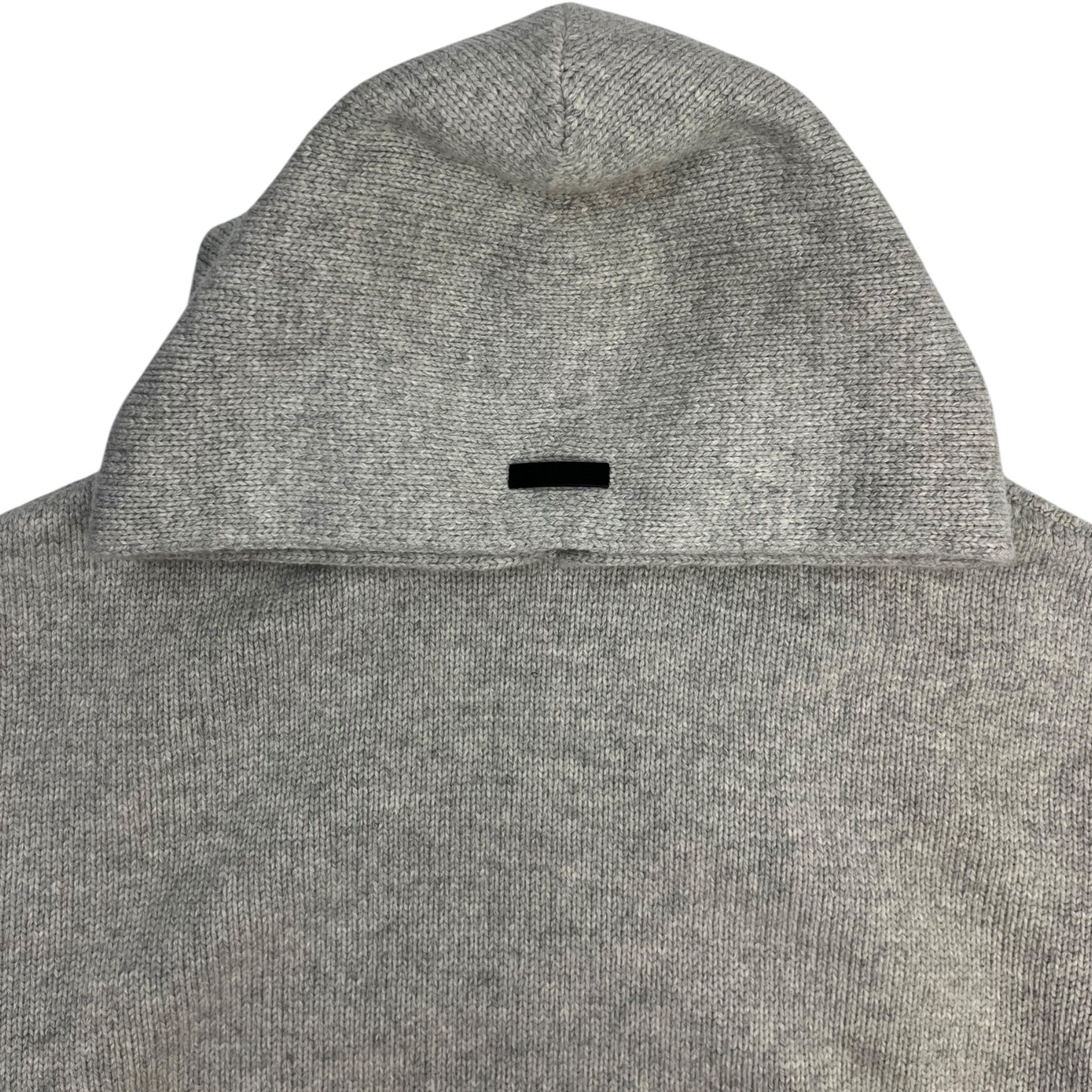 Fear of God Seventh Collection Knit Hoodie Heather Grey