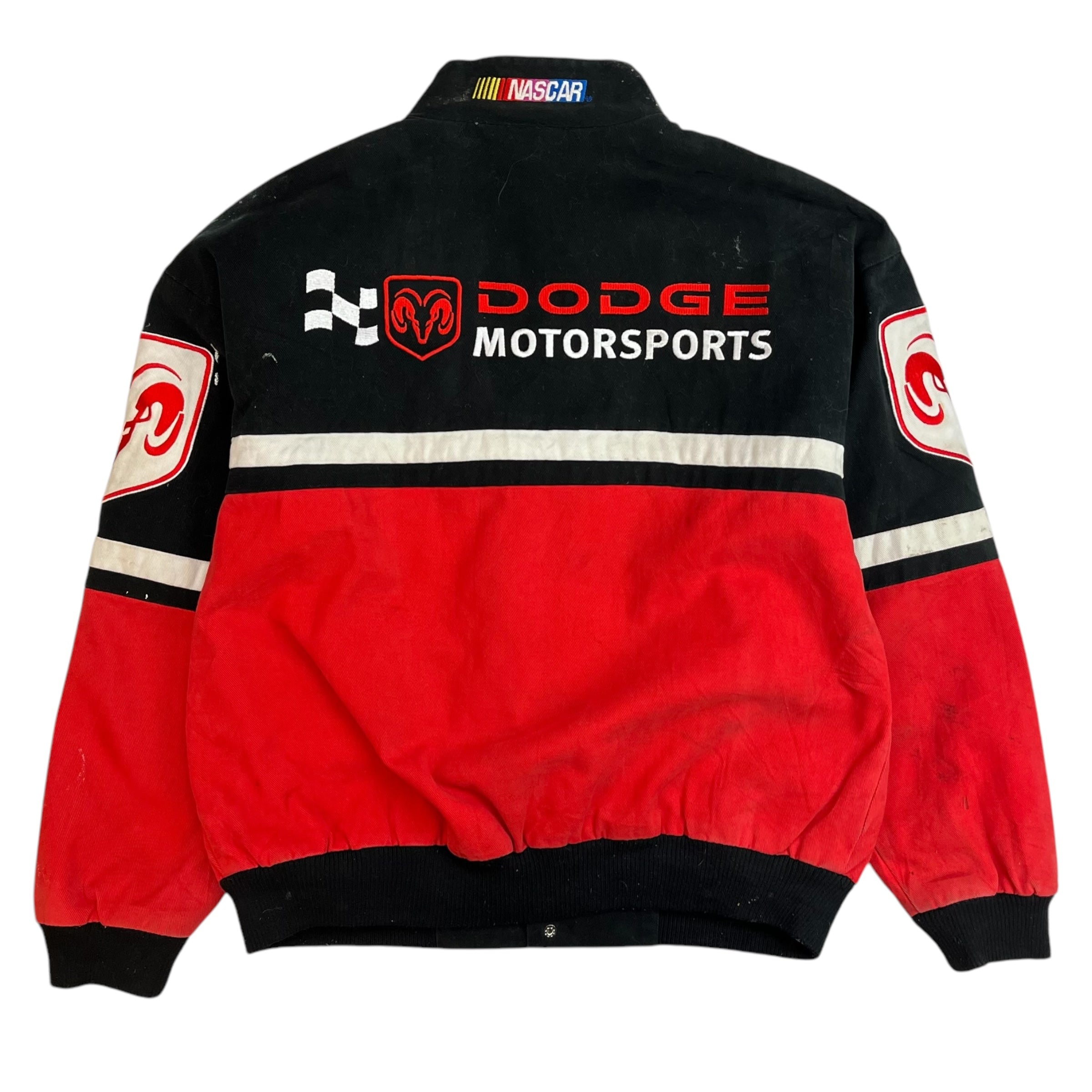 Vintage Dodge Motorsports Racing Jacket Black/Red