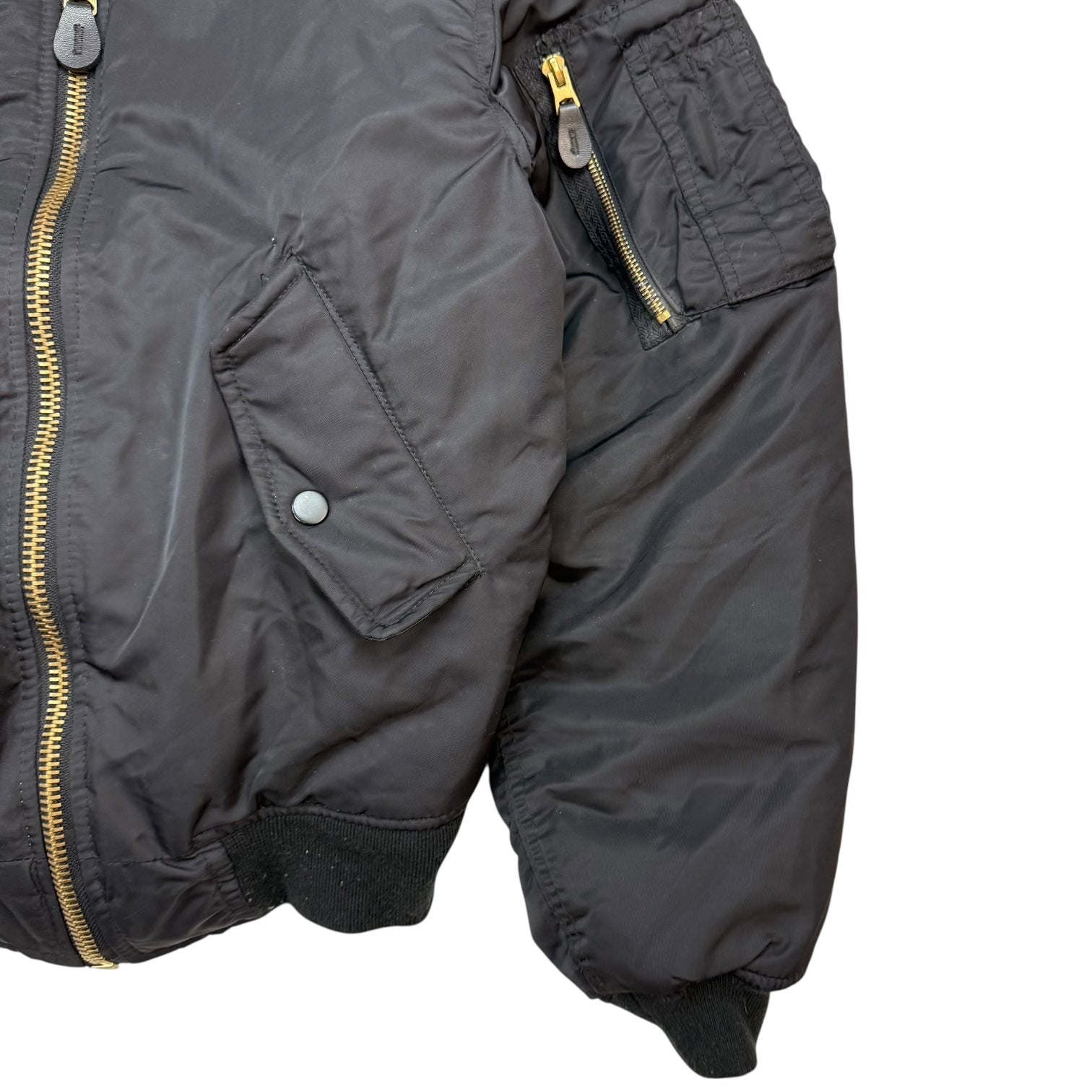 Vintage Alpha Industries MA1 Jacket Black