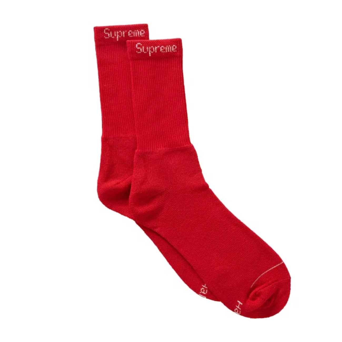 Supreme x Hanes Socks (4 Pack) Red