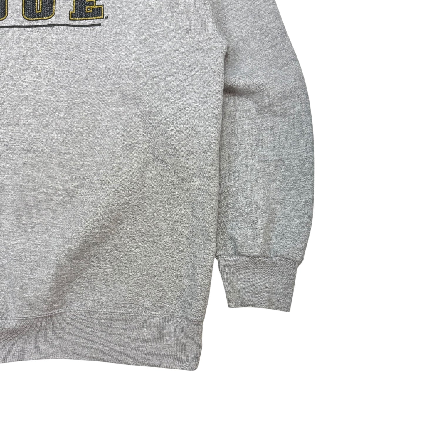 Vintage University Of Purdue Boilermakers Crewneck Grey