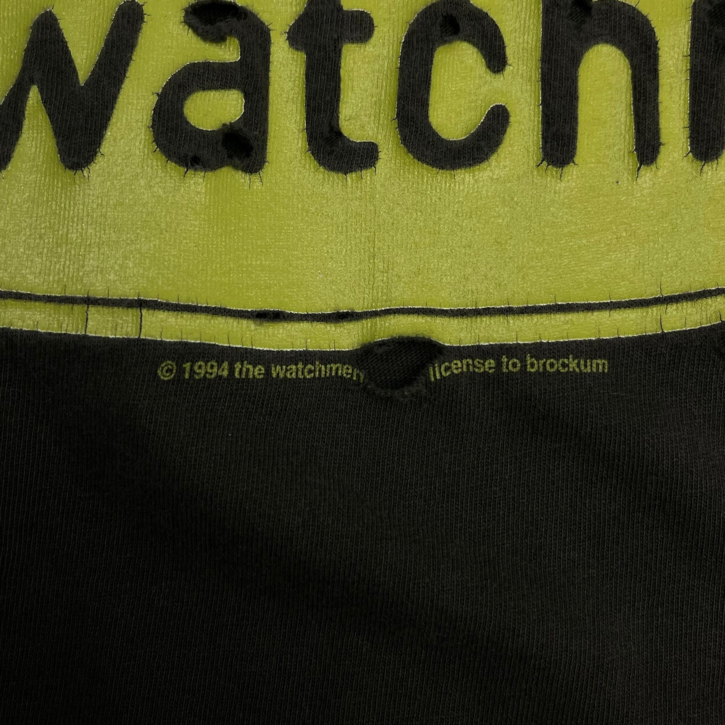 1994 The Watchmen Quote T-Shirt Black