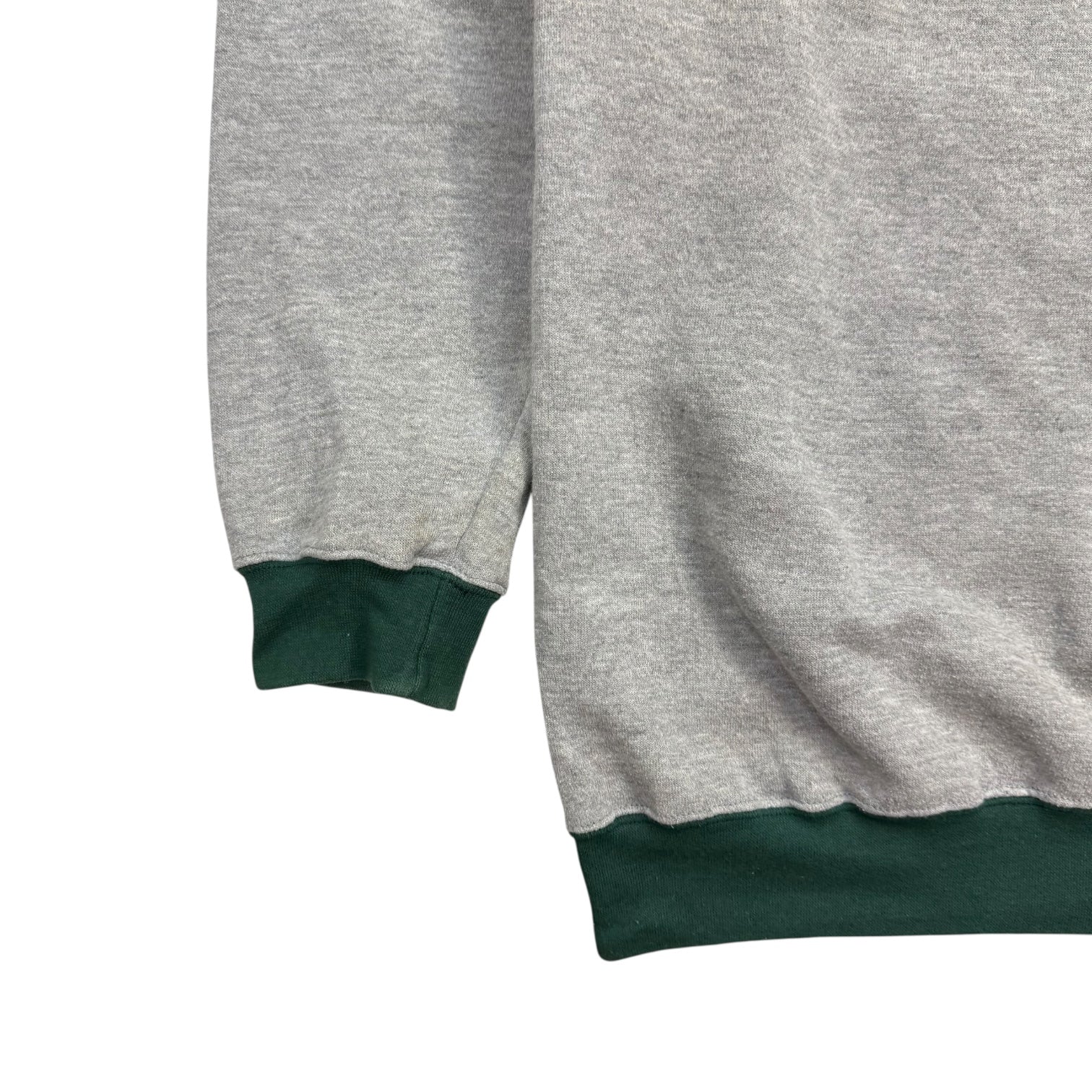 Vintage Green Bay Packers Crewneck Sweater Grey/Green