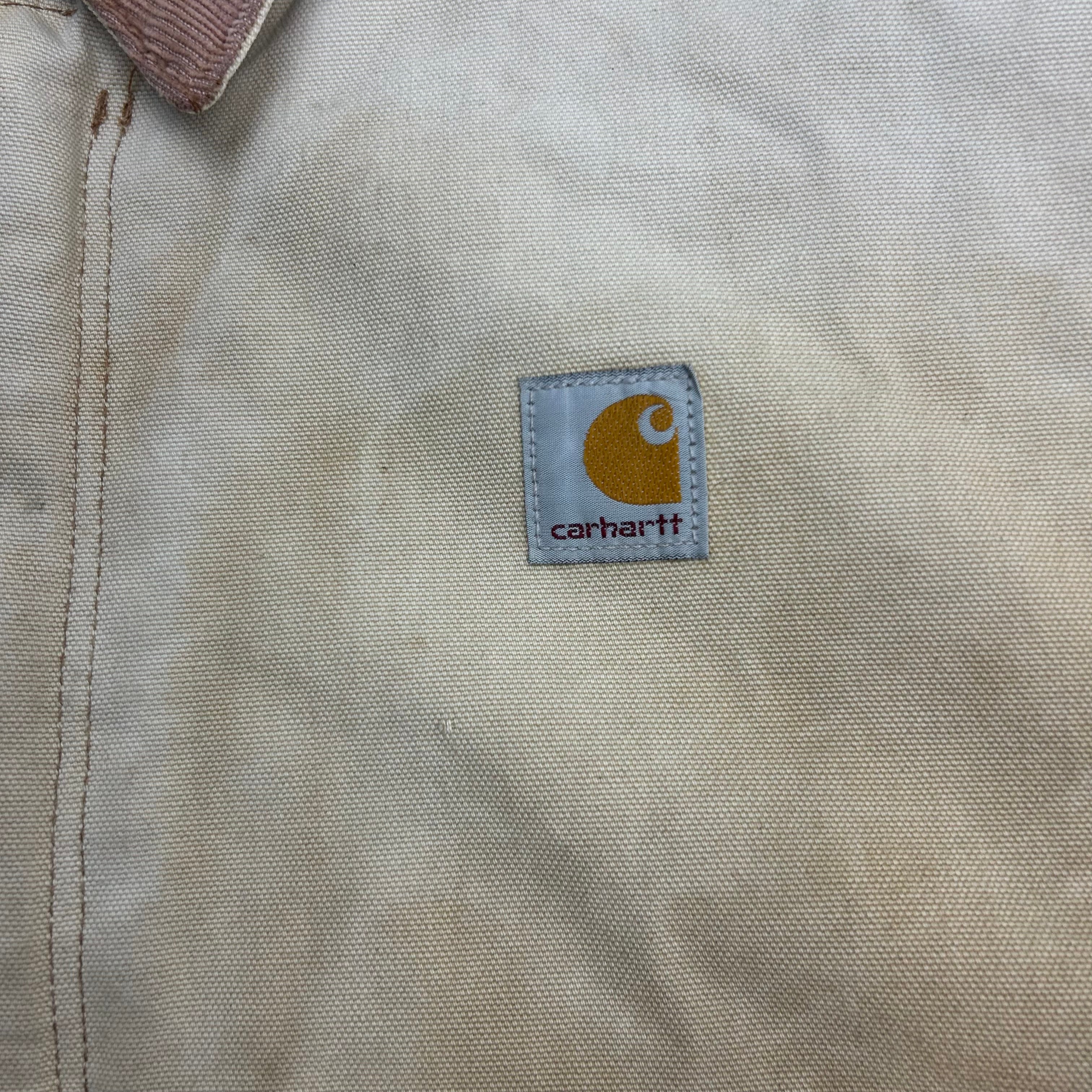 Vintage Carhartt Sun Faded Arctic Jacket Tan