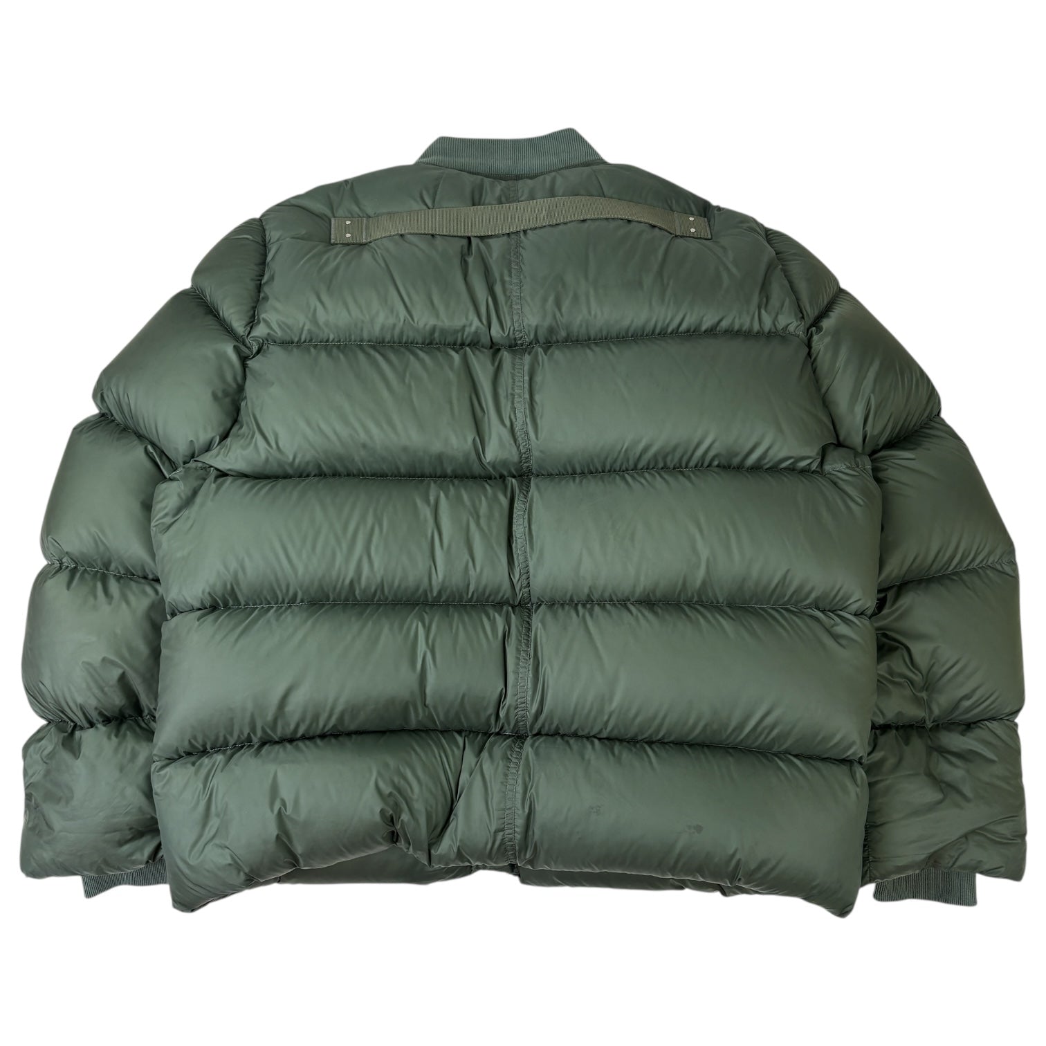 Rick Owens FW21 Gethsemane Puffer Jacket Army Green