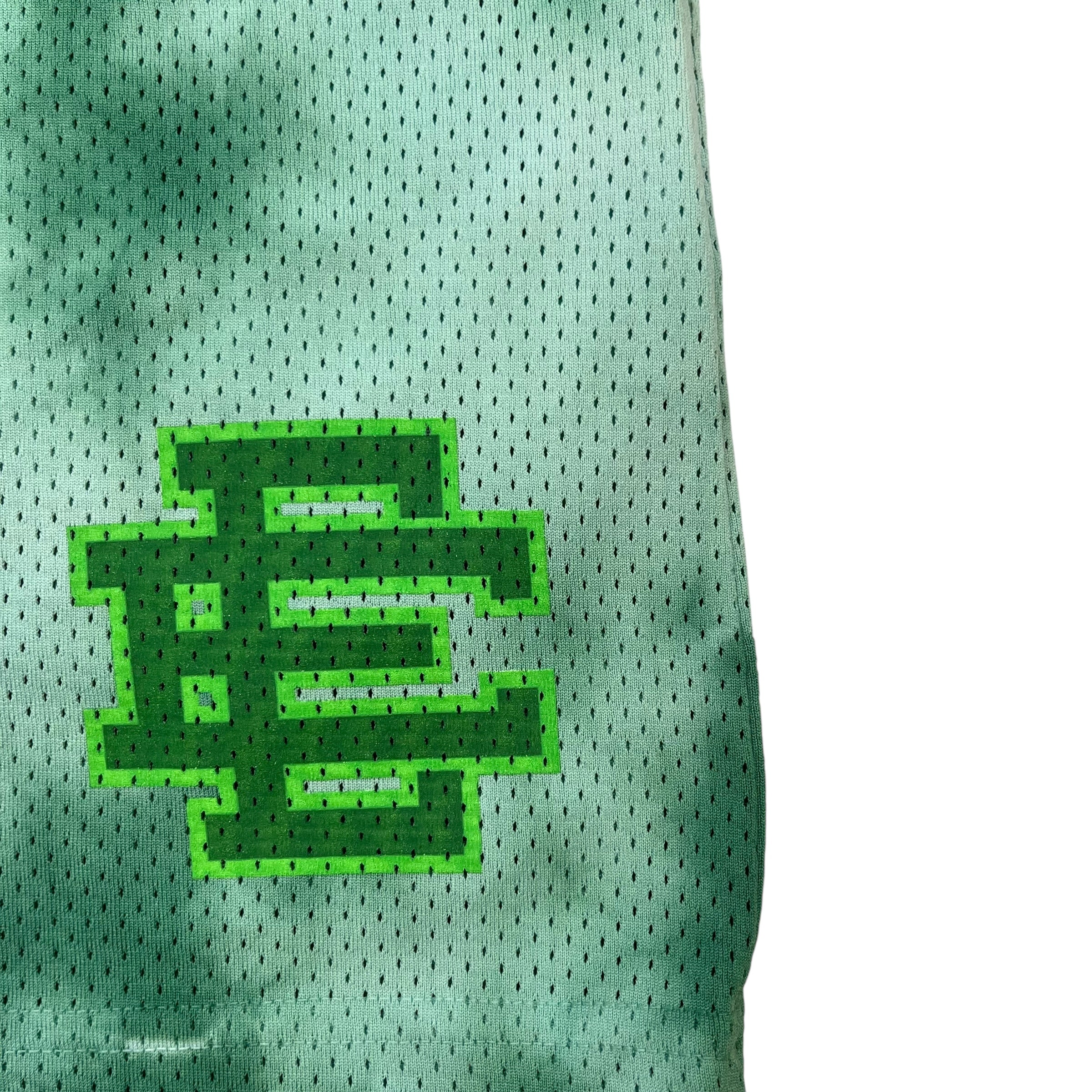 Eric Emanuel Tie Dye Shorts Green