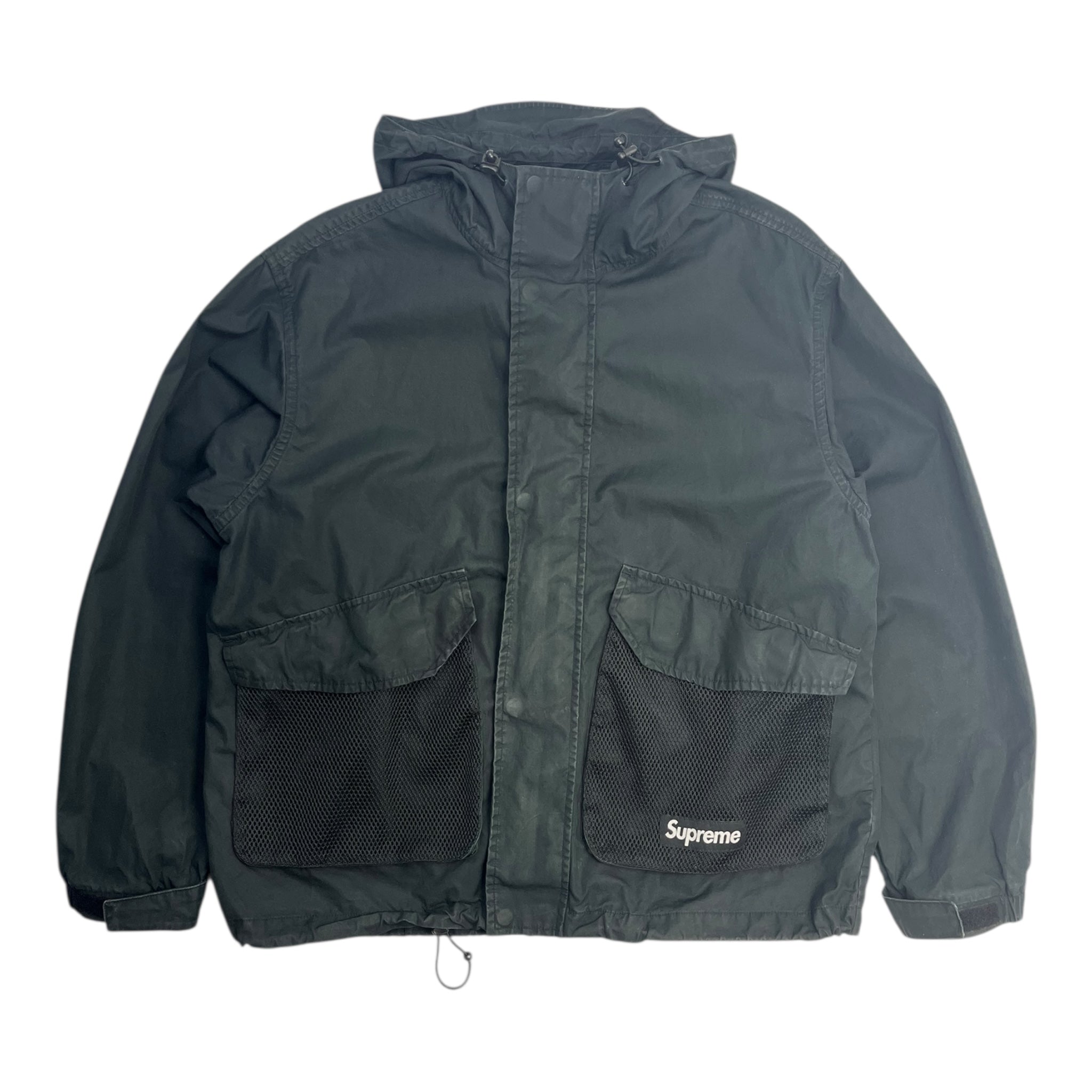 Supreme Mesh Pocket Cargo Jacket Black