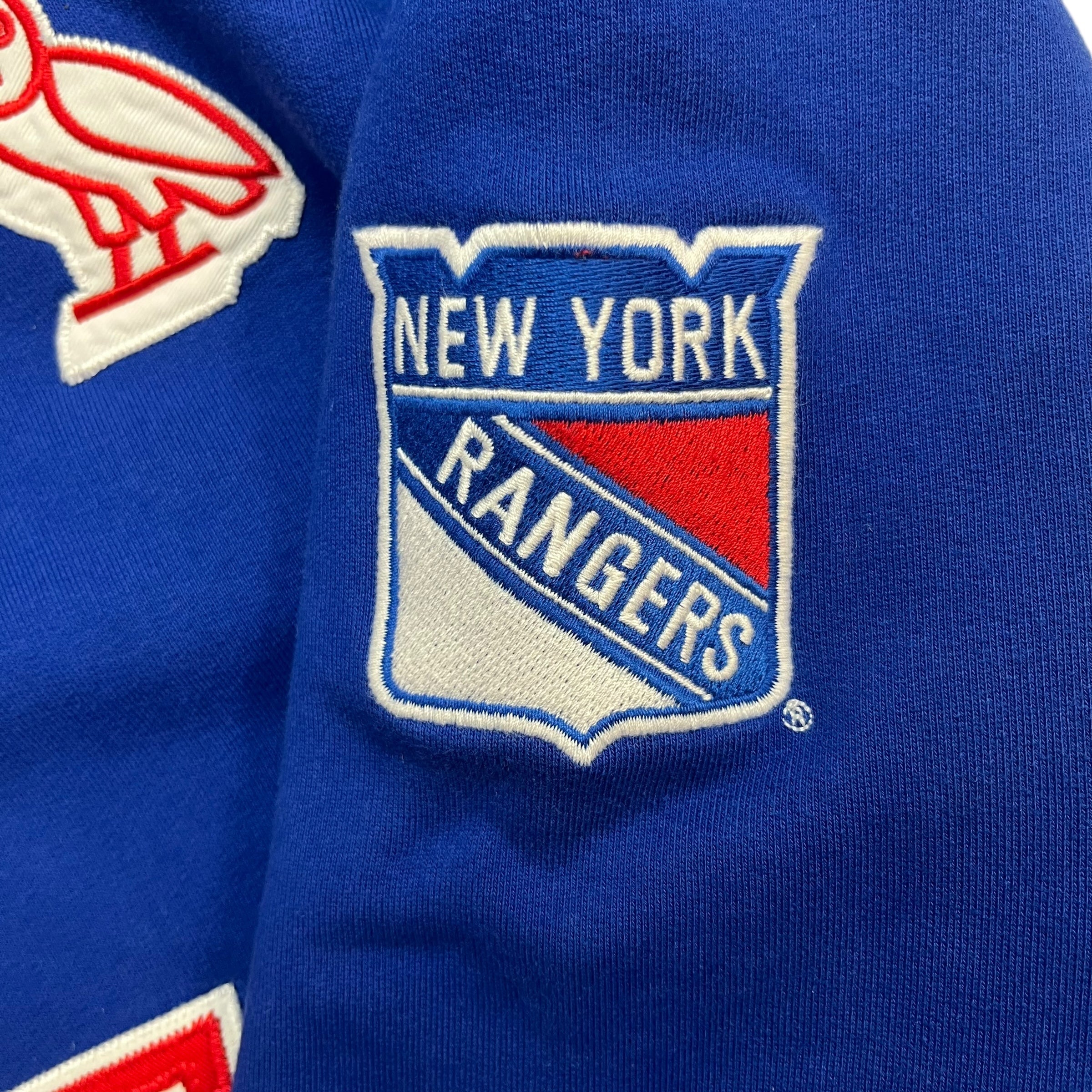OVO New York Rangers Original Six Hoodie Blue