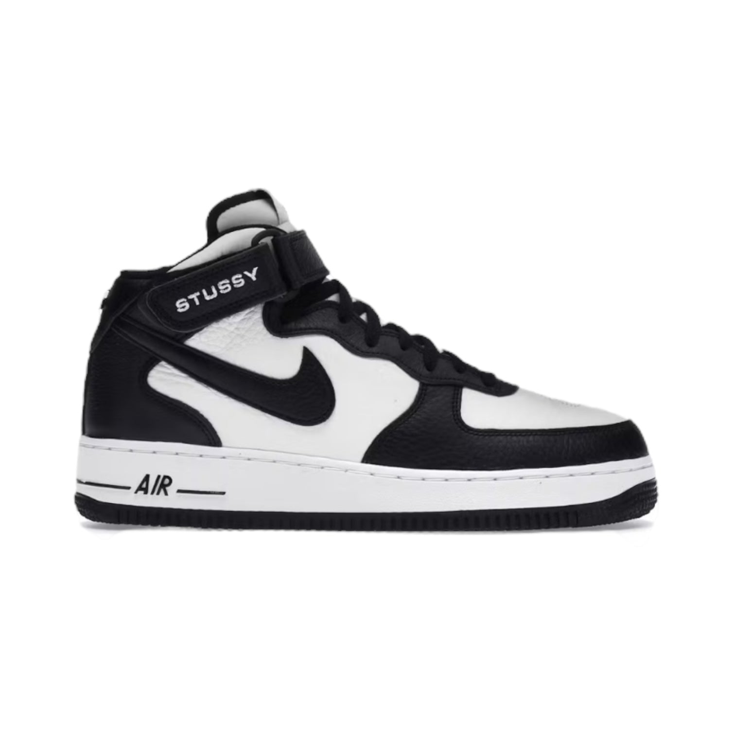 Nike Air Force 1 Mid Stussy Light Bone Black
