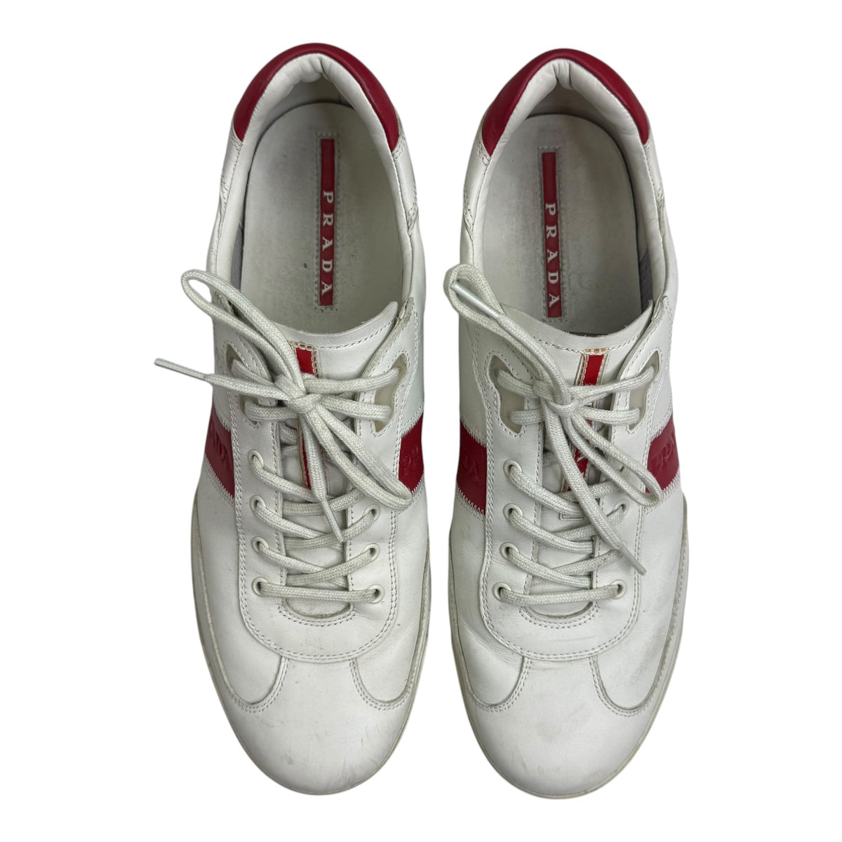 Prada Linea Rossa Sneakers White/Red (Used)