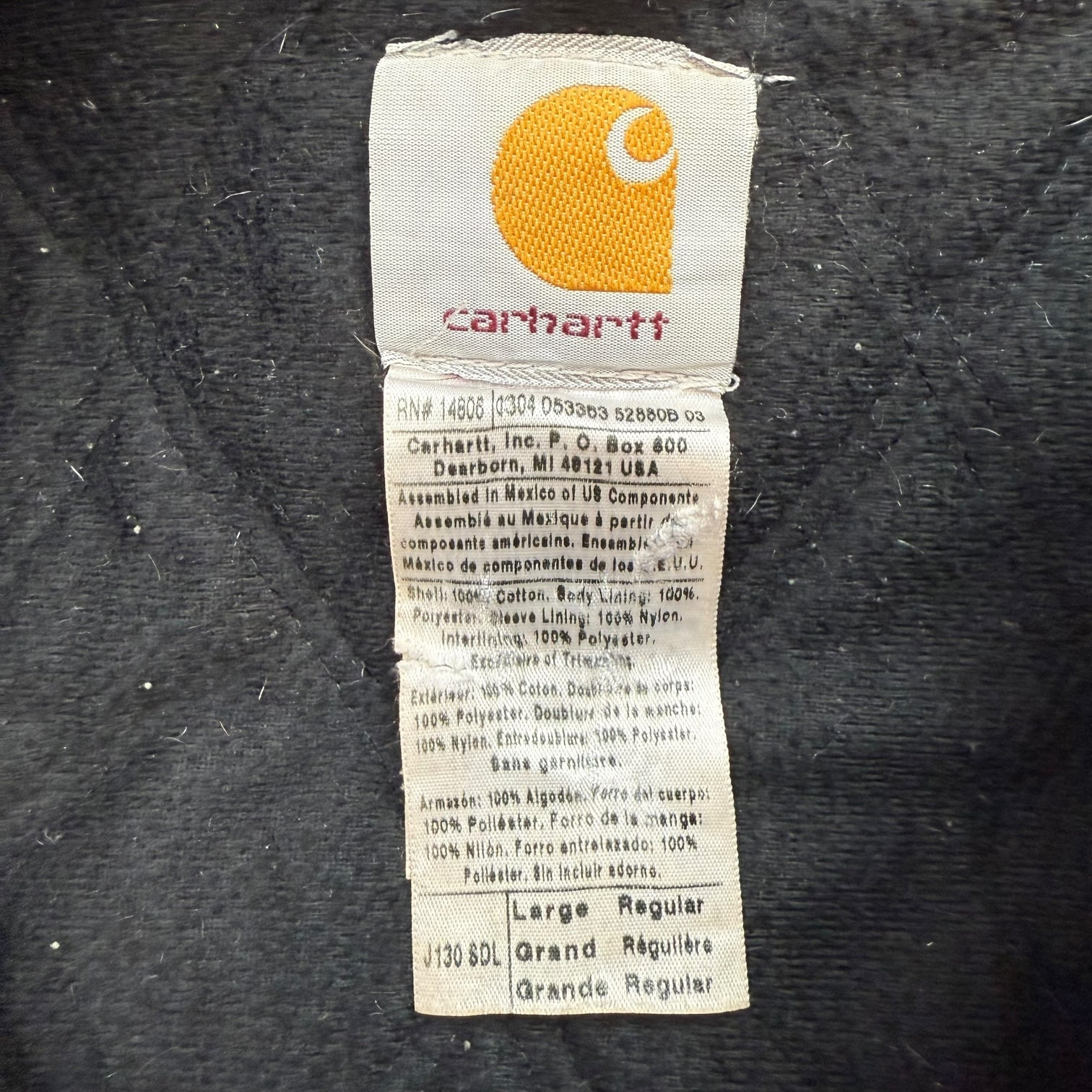 Vintage Carhartt Active Jacket Faded Tan