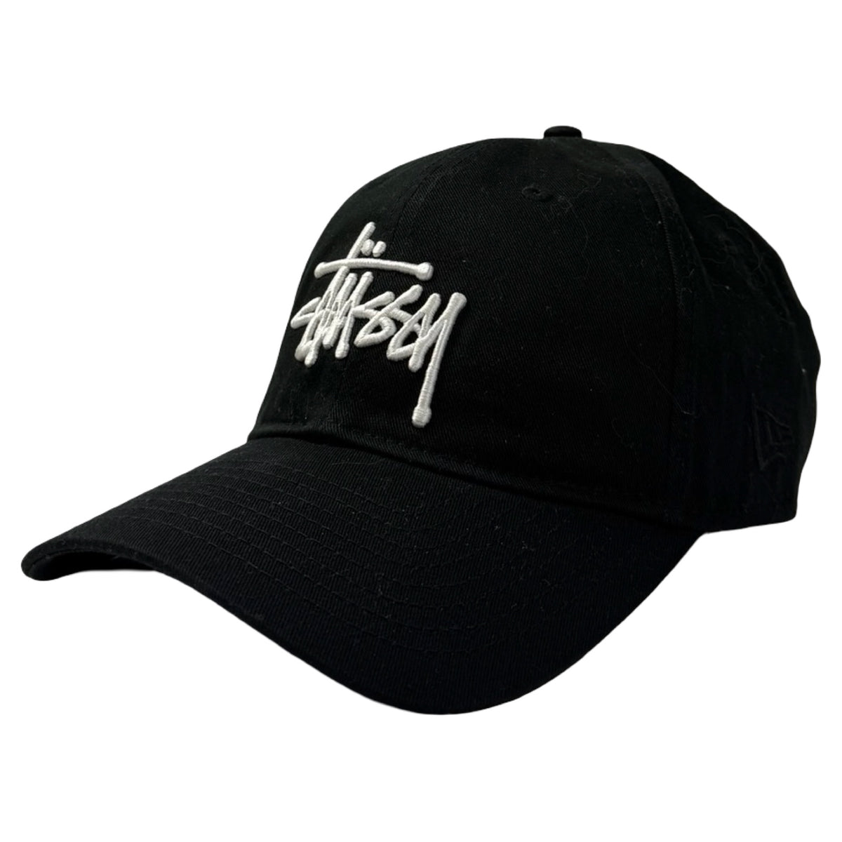 Stussy Embroidered Solid Baseball Hat Black
