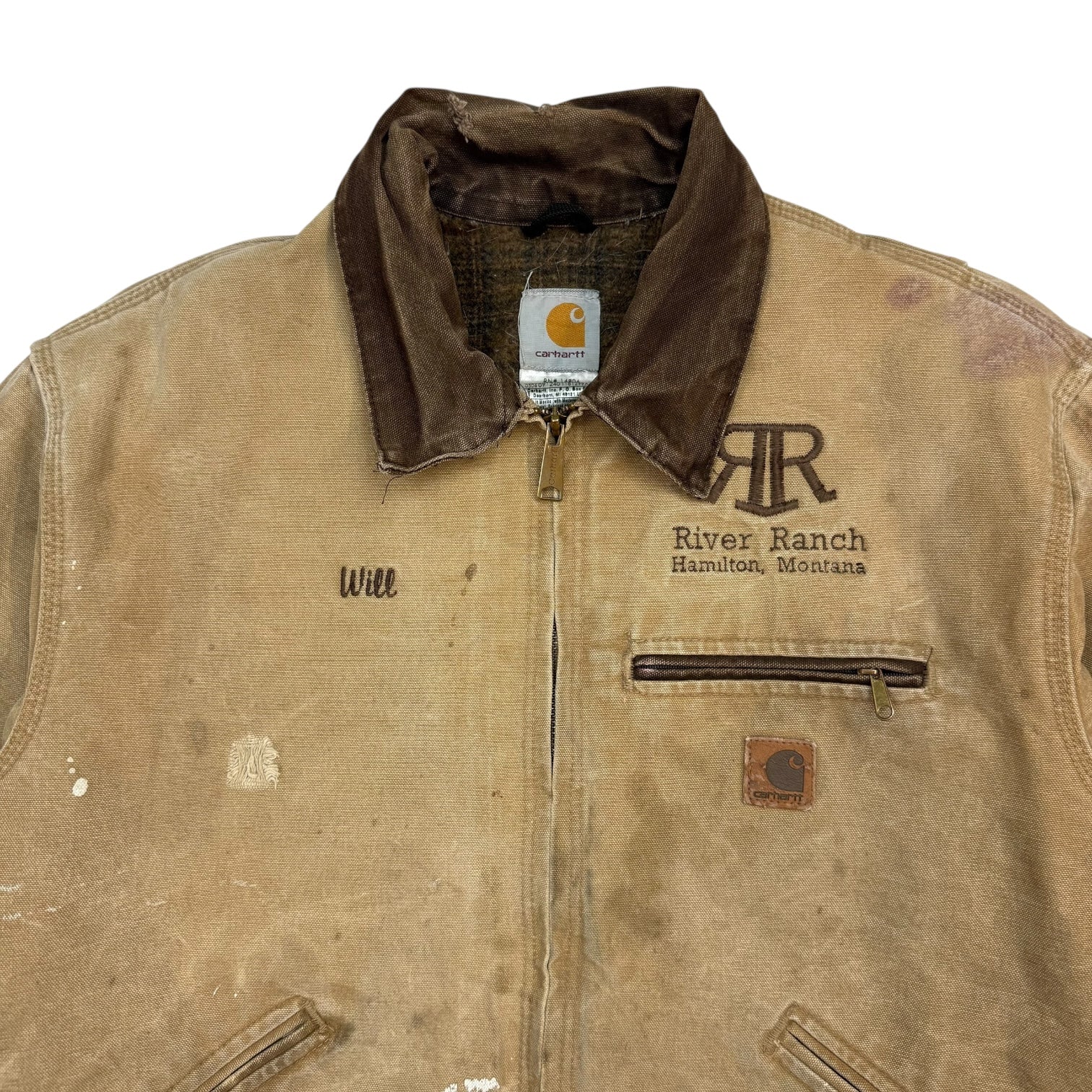 Vintage Carhartt Detroit Jacket Camel