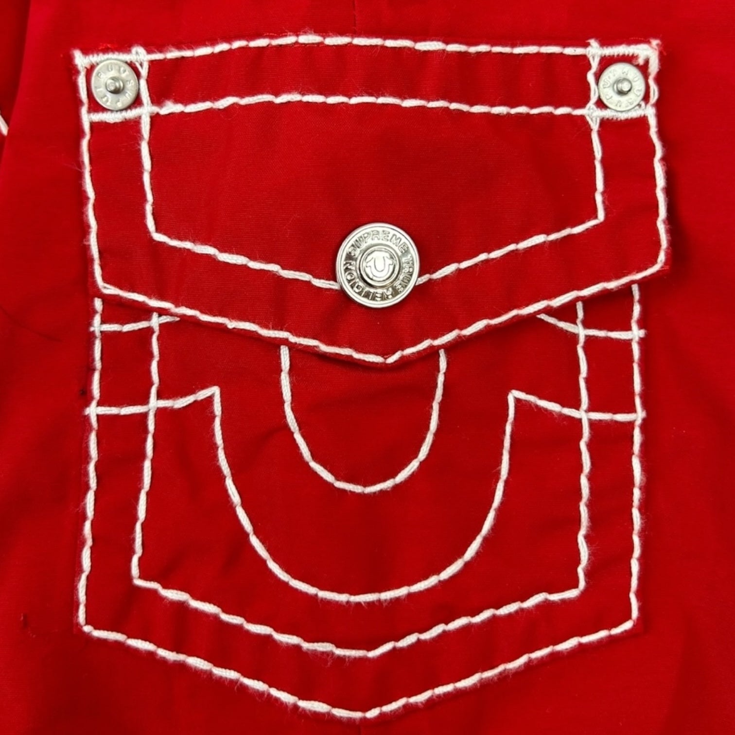 True Religion x Supreme Goretex Pants Red