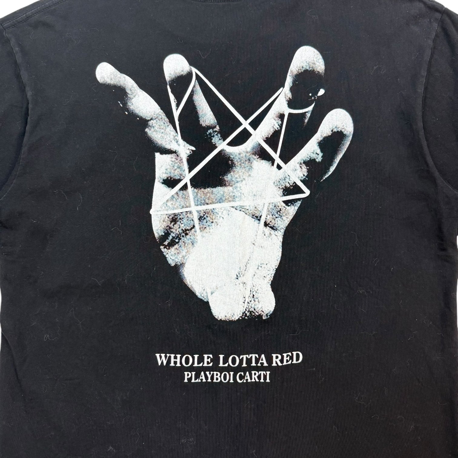 Playboi Carti Whole Lotta Red Tee Black