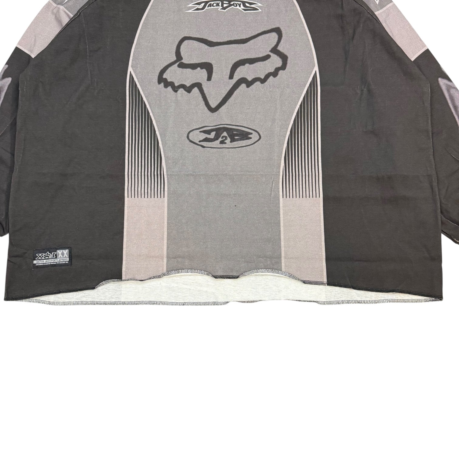 Travis Scott Cactus Jack x Fox Racing Jackboys B3 Pack L/S Tee Black